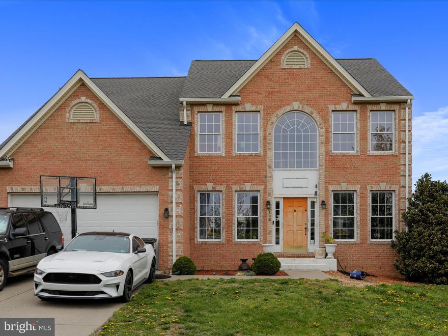Beautiful 4-bedroom, 3.5-bathroom brick Colonial in Stephens City! This home also features a fully finished basement for added convenience and an attached 2-car garage.