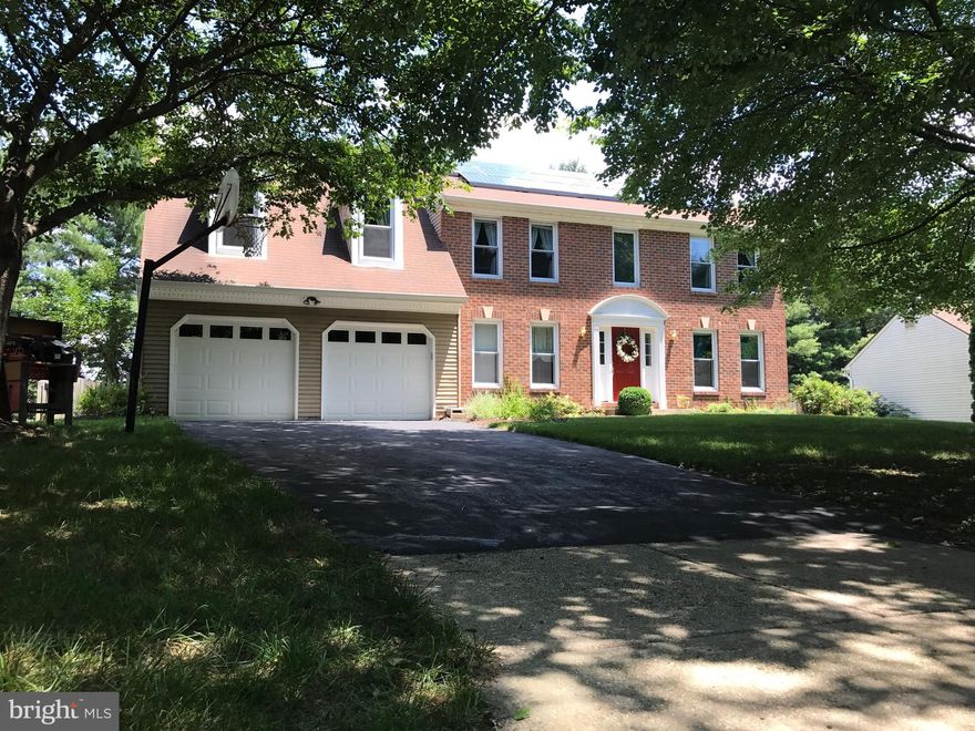 REDUCED! Centennial High School District! Beautifully maintained 4 bedroom colonial in coveted Burleigh Manor. Updated kitchen, stainless app new in 2016.  Updated windows, Amazing backyard with in ground pool.  Automated pool maintenance.  Energy saving Vivant solar panels.  Spacious Master  suite with three more sizable bedrooms.  2 story ceilings in greatroom and foyer.