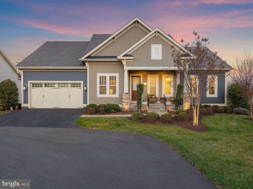 OFFER DEADLINE Monday March 31st 12:00 noon 
Better than new, this main-level living home in the sought-after Willowsford Grant community offers 10-foot ceilings, a finished walkout basement, and exceptional privacy. Enjoy premier amenities, miles of scenic trails, and over 2,000 acres of protected open space.

Tastefully remodeled in 2023, this designer-upgraded home features an open floor plan with a gourmet kitchen and a living room with a gas fireplace, centered around a spacious deck that overlooks a pristine conservancy meadow, young saplings, and woodlands. The deck is accessible from the dining room, living room, and primary suite, filling the home with natural light. High-end plantation shutters enhance every window.

The primary suite includes a walk-in shower, soaking tub, and a custom walk-in closet. A dedicated office boasts custom walnut doors and a built-in bookcase. A second bedroom with an en-suite bath completes the main level.

The fully renovated lower level features a state-of-the-art oversized fireplace, large windows, and a private patio that also has serene views of trees. A full bedroom with a walk-in closet and full bath makes it perfect for guests. An art studio offers flexibility and can easily be converted into a fourth bedroom. The lower level also includes ample storage and unfinished space with a sink, providing endless possibilities.