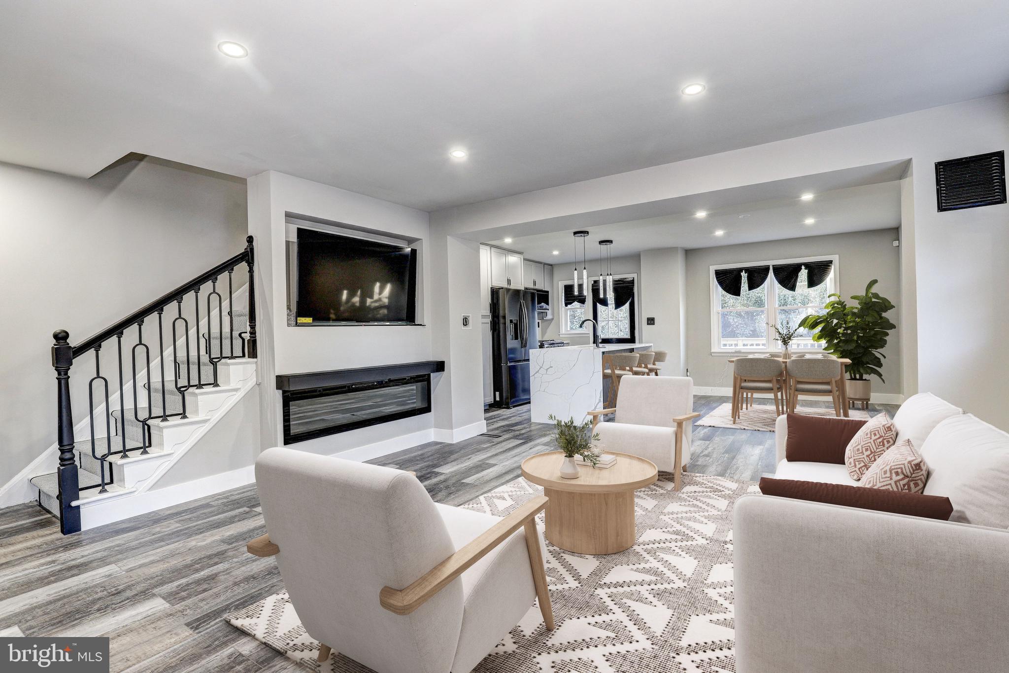 🏡 3929 Duvall Ave, Baltimore, MD 21216
3 Beds | 2.5 Baths | Fully Finished Basement | Modern Updates | Bonus 60” TV Giveaway!
Welcome home to 3929 Duvall Ave, a beautifully updated brick semi-detached home that perfectly blends classic Baltimore charm with modern upgrades. From the inviting front porch to the cozy backyard fire pit, every detail of this property is designed for comfort, style, and entertaining.
✨ Property Highlights:
3 spacious bedrooms with ample natural light and closet space
2.5 beautifully updated bathrooms, including a modern full bath on the upper level
Fully finished basement – perfect for a rec room, home theater, or guest suite
Gorgeous island kitchen with stainless steel appliances, quartz countertops, and stylish cabinetry
Cozy living room fireplace — perfect for cool Baltimore evenings
Outdoor fire pit for relaxing or hosting weekend get-togethers
Private fenced yard — ideal for kids, pets, and entertaining
Bonus! Purchase includes a brand-new 60” flat-screen TV as our housewarming gift to you!
This home offers the perfect balance of comfort and functionality, whether you’re a first-time buyer, a growing family, or simply looking for a move-in-ready home in a great Baltimore neighborhood.
📍 Location:
Located in the Windsor Hills area of Baltimore, enjoy quick access to shopping, dining, schools, and commuter routes. A quiet residential street with city convenience — the best of both worlds!
💥 Don’t miss this move-in-ready gem — schedule your private showing today!
Your new home at 3929 Duvall Ave is waiting — complete with a 60” TV to enjoy it in style!