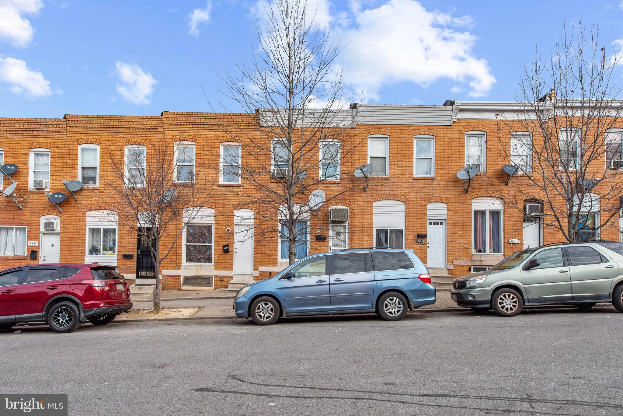 Investor's Delight! Nestled in the heart of vibrant Highlandtown, this charming Traditional row home offers 1,284 square feet, 3 bedrooms, and 2 full baths. The interior features comfortable carpeting, adding warmth throughout the living spaces. Ideally situated just minutes from Patterson Park, Johns Hopkins Bayview, and a variety of local shops, cafés, and dining options, this home offers convenient access to public transit and major commuter routes, including I-95 and I-895.