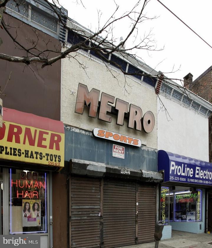 For Sale: 2644 Germantown Ave., Philadelphia, PA 19133
Retail + Residential | Investment Opportunity
Welcome to 2644 Germantown Avenue — a mixed-use property with massive potential located on one of North Philadelphia’s busiest and fastest-growing commercial corridors. Formerly home to a popular hair supply store, this two-story building offers prime visibility and foot traffic, making it a standout opportunity for investors and business owners alike.
The ground floor retail space boasts a wide storefront and open layout, perfect for a variety of business types looking to tap into the energy of Germantown Ave. Above, you’ll find a residential apartment that can be used for additional rental income or owner-occupancy.
While the property does need some work, the bones are solid and the location is unbeatable. Whether you're looking to renovate and rent, flip, or operate your own business downstairs while living upstairs — this is your chance to bring new life to a property in a thriving area.
Property Highlights:
Former hair supply store with established customer base
Located on a booming commercial strip with heavy foot traffic
First-floor retail + upstairs apartment
Zoning: CMX-2
Needs renovation, priced accordingly
Strong investment upside in an appreciating neighborhood
Don't miss out on this diamond in the rough — opportunities like this don’t stay on the market long.