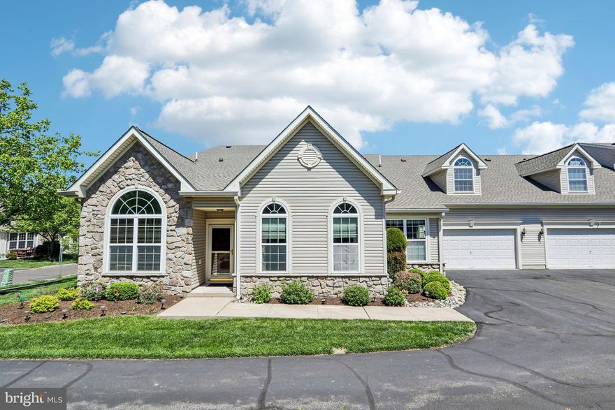 Welcome to 168 Fairway Dr, an impeccably maintained Willow model in the desirable Villas at Five Ponds, a community known for its vibrant lifestyle and exceptional amenities. Offering 3 bedrooms and 3 full baths, this home blends comfort, functionality, and inviting spaces for everyday living and entertaining.
A stone-accented exterior creates warm curb appeal, while inside, the foyer opens to vaulted ceilings and abundant natural light, setting an airy tone throughout. The main living area features a spacious living room with elegant Palladian-style windows, flowing seamlessly into the dining area—ideal for both gatherings and quiet evenings.
The kitchen is centrally located with ample workspace and an open layout that keeps it connected to the main living spaces for easy interaction. The main level offers convenient single-floor living, highlighted by a spacious primary suite with a sunlit bay window and two walk-in closets. The ensuite bath includes a double vanity, large linen closet, and walk-in shower. A second bedroom and full hall bath provide added flexibility.
A bright den or office with direct patio access offers a versatile space for work or relaxation. The main-level laundry room connects to the oversized two-car garage with interior access and extra storage.
Upstairs, a loft with a full bath and bonus area provides flexible use as a third bedroom, guest suite, or private retreat.
Residents enjoy access to a clubhouse, fitness center, indoor and outdoor pools, tennis and pickleball courts, walking paths, and a full calendar of activities.  Schedule your showing today and start living the "easy" life at Villa at Five Ponds.