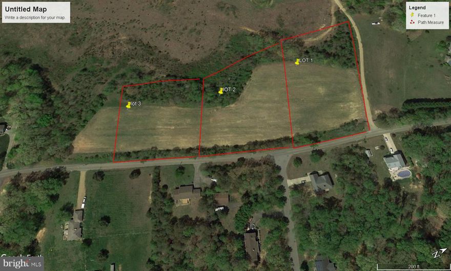 Lot 1 Gunston Road, Also for sale lot 2 & 3, each side by side, . Level, backs up to farm/land for the St Charles Sportman's Club. Driveways all off of Gunston Rd (county maintained) Need a builder? Approved & recorded Plat, see view docs