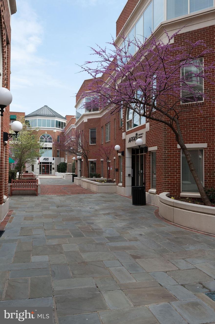 Prime location in the City of Alexandria, close to King Street Metro and within  minutes to DCA. This attractive King Street Exchange Office Condominium is located in a courtyard setting, consisting of   7,196 SF on 3 floors with an interior staircase and elevator en suite. Private windowed offices throughout, large and small conference rooms, 2 kitchens, 5 restrooms, and great work space.  Furniture available. Secure entry. Reserved 11 garage parking spaces.  Surrounded by dining, retail, and hotels, one block off Duke Street. Taxes 2024 $22,410 / Condo Fee $2,234/mo.