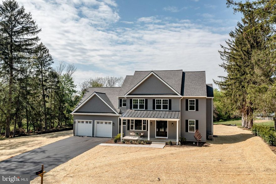 Welcome to this newly constructed home in Media, offering over 3,000 square feet of well designed living space on a spacious lot with open pasture views. Tucked away on a quiet dead-end street within the Rose Tree Media School District, this property offers a unique combination of privacy, scenic surroundings, and convenient access to Philadelphia and the airport. From the moment you enter, you are greeted by a bright foyer with high ceilings, a staircase, and a statement chandelier. The main level features a traditional yet functional layout, including a formal dining room, a versatile flex space ideal for a home office or additional living area, and a mudroom with access to the attached garage. The main living area opens into a combined kitchen, dining, and family room, designed for everyday living, with large sliding glass doors overlooking the backyard and surrounding pasture views. Upstairs, the home offers four bedrooms, including a primary suite with walk-in closets and a private bath featuring a double vanity, separate tub, and shower. A centrally located second-floor laundry room adds convenience to the layout.The home also includes an unfinished basement with 9-foot ceilings and an egress window, offering a generous footprint and flexibility for future finishing.

Situated on approximately 0.64 acres, the property offers a spacious setting with open views and a sense of privacy that is hard to find in this location.

Now live and fresh on the market. Reach out for more information and be among the first to experience this beautiful property in person.