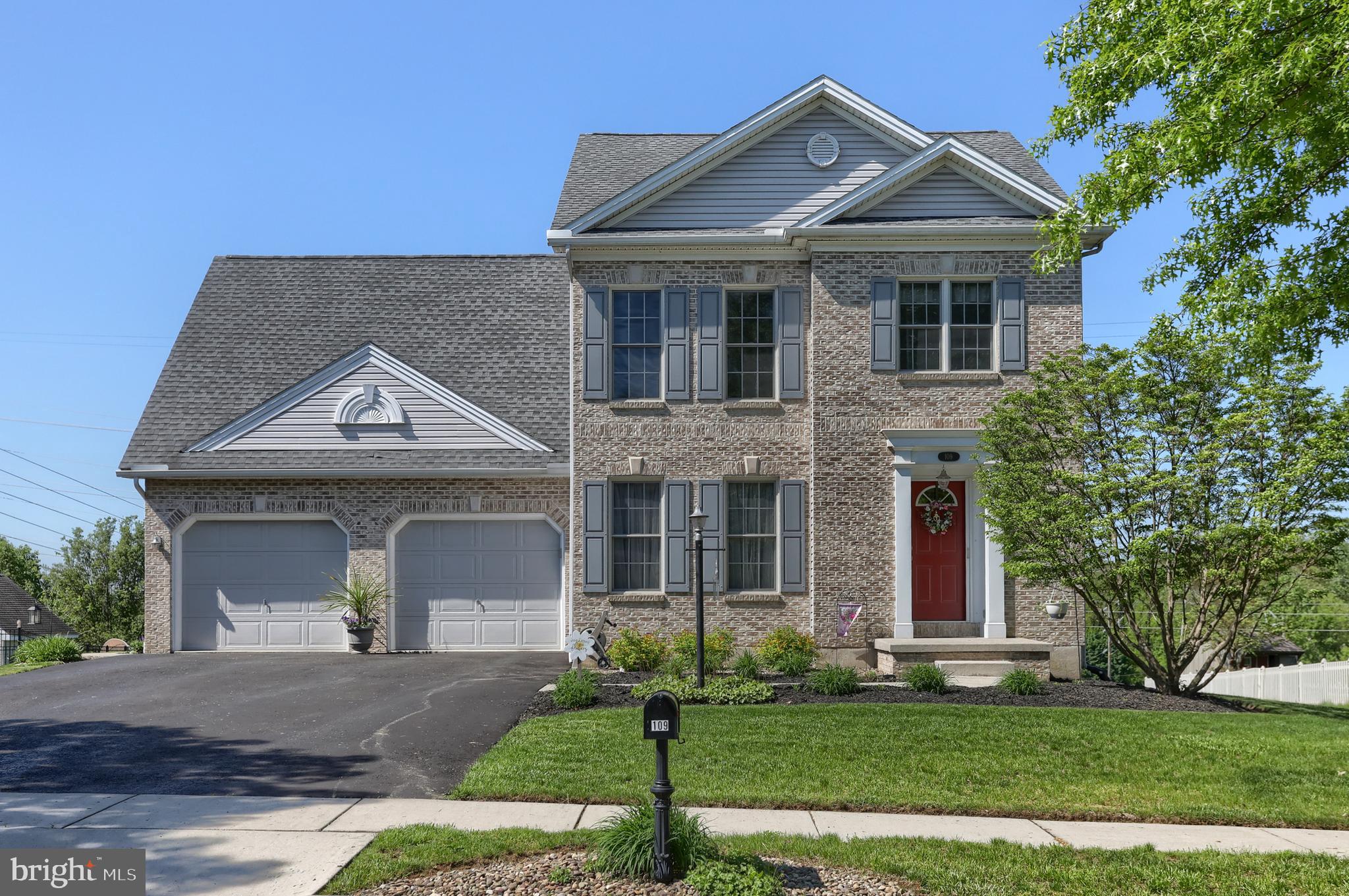 Welcome to this well maintained home in the highly sought after Graystone Farms neighborhood, located just minutes from downtown historic Hummelstown. Hershey attractions are just minutes away, along with convenient access to major highways and Harrisburg International Airport. This 3-bedrooms, 2.5-baths home offers a spacious interior with a thoughtful layout, perfect for everyday living and entertaining. The main living area features an open foyer, dining room, and kitchen with a butlers pantry perfect for extending your serving area or creating a coffee bar, also a great place for extra appliances and kitchen gadgets. The living room with built in bookcases and fireplace offers a great place to relax. Escape to the den with access to the deck if you prefer a little privacy. The office location is perfect for getting your work done and then leaving it behind at the end of the day. Upstairs, the primary suite provides a relaxing retreat with its own private bath and generous closet space. Two additional bedrooms and a full bath offer flexibility for family, guests, or another home office. Outside you will find the deck and patio area below await your ideas of how to use the space. The ample backyard has many potential uses. Take comfort in recent updates, new roof in 2018 and new HVAC in 2023. Consider making this house your new home.
