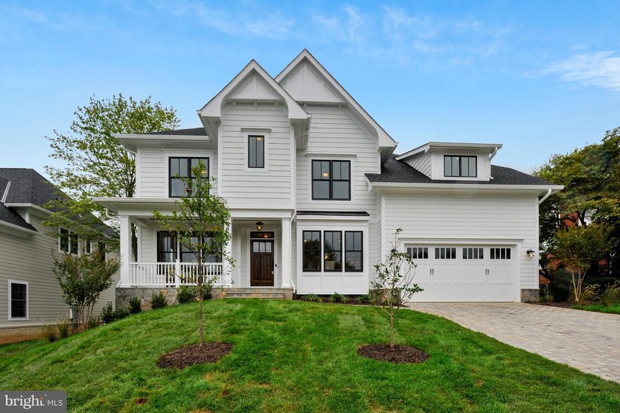 *GORGEOUS* 6BR/5.5 BA 2018 new construction features gourmet island kit w/ breakfast nook that opens to inviting, spacious family rm w/ frpl; ML library/guest suite; elegant living & formal dining rms; sparkling hdwd floors; finished LL w/ rec rm & theater rm with stadium seating; luxury MBR w/ walk-ins & spa-like en suite bath; UL laundry; 2-car garage; large, level backyard!