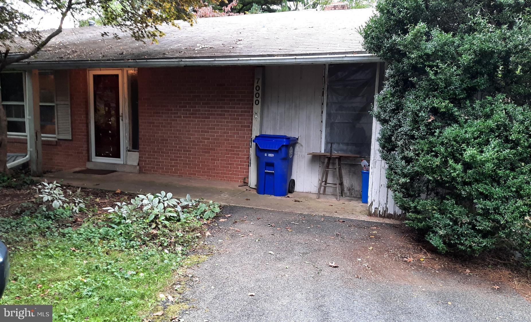 INVESTOR ALERT! Golden opportunity to renovate or develop a large corner property in the much sought-after community of Redland Estates. This rambler has 3BR, 2BA, a full basement, detached garage and large back yard...a perfect fix and flip opportunity or long term-hold. Sold strictly AS-IS do not miss the spacious yard and additional land totaling roughly .75 acres. Convenient commute to points north and south. Just minutes to shops and restaurants, parks and trails, I-270, and more. Don't miss this rare find at an incredible price to make it yours today