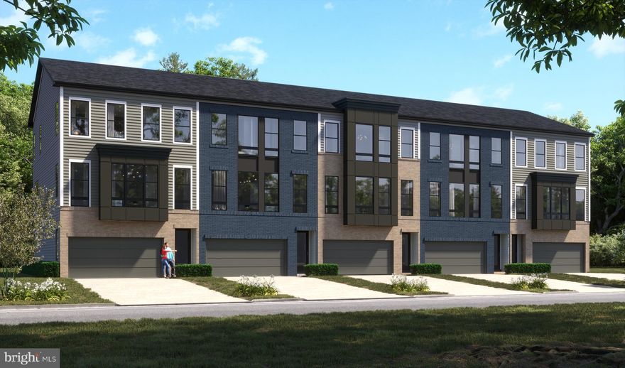 New Home Design offered by Mid-Atlantic Builders called The Waverly Essential Series (E-Series)