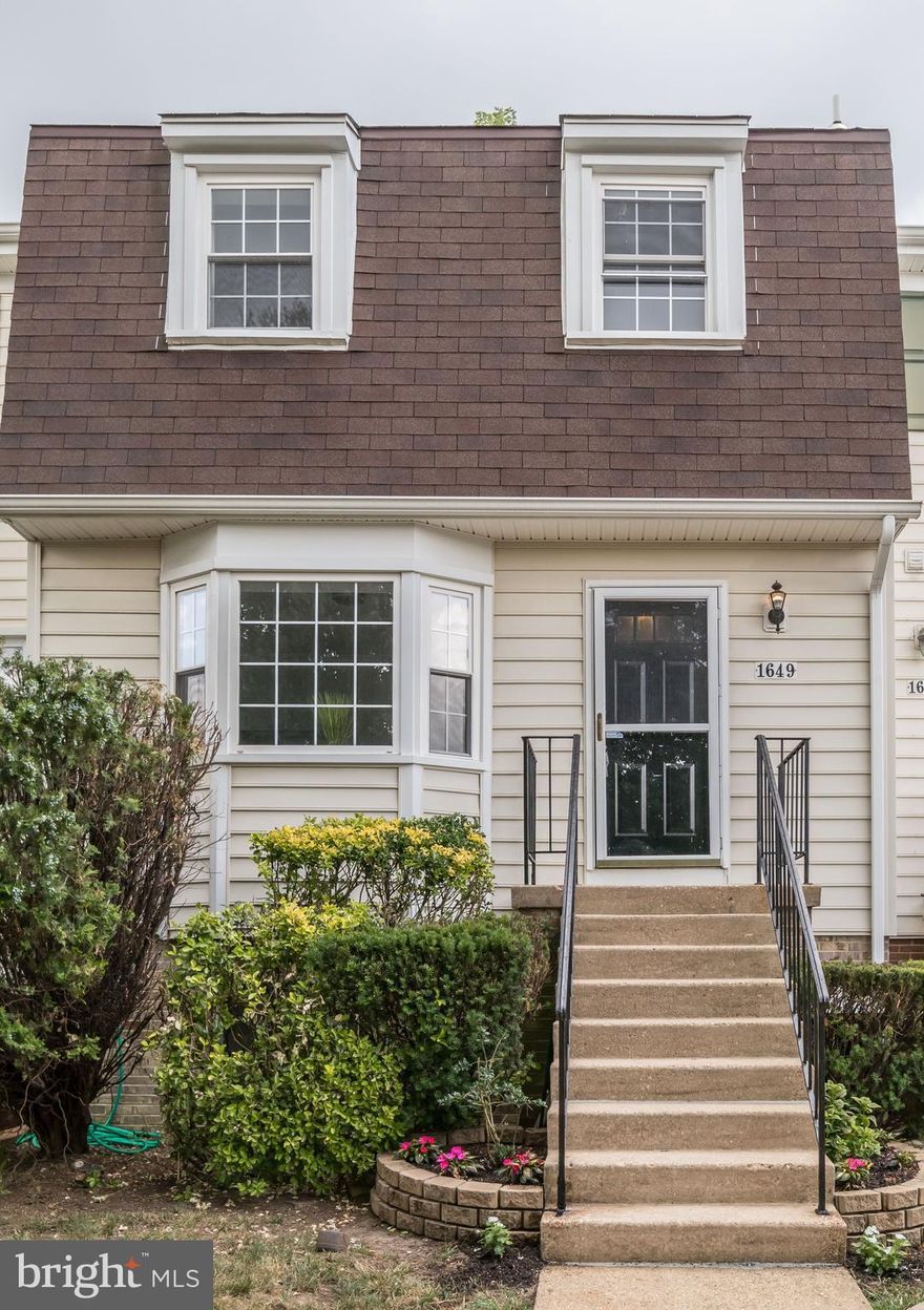 Super cute and well maintained 3 bedroom, 2.5 bath townhome in the heart of Crofton!  Kitchen w/space for a small table, large family room with cozy wood burning fireplace great for entertaining. Freshly painted top to bottom, brand new carpeting on stairs & upper level. Basement stairs lead to great storage area and adorable pavered patio with access to community open space. Move-in ready!