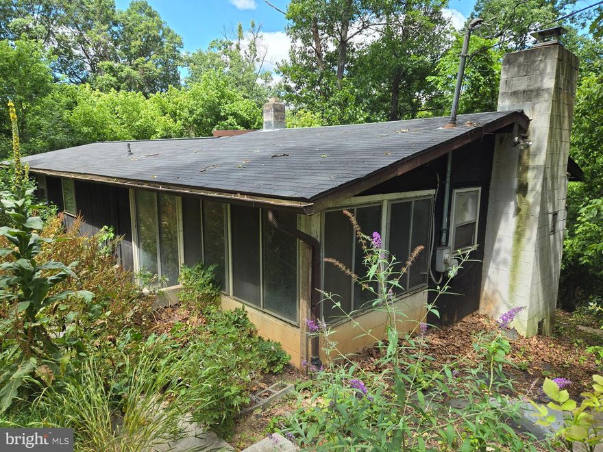 Here's your chance to be close to the river in this 2-bedroom cabin!  Perfect for a vacation home or a full-time residence.  Open floorplan with wood floors throughout. This AS-IS gem is in need of major renovations.  Cash or Rehab loans only. 2 lots with a total of 0.88 acres.  (Adjoining 0.46 acre lot is included with this property (Tax ID 13A 4 )).  Community Access to the river.  Deep water location suitable for all types of water activities. Conveniently located to the town of Front Royal, Skyline Drive, and all commuter routes.