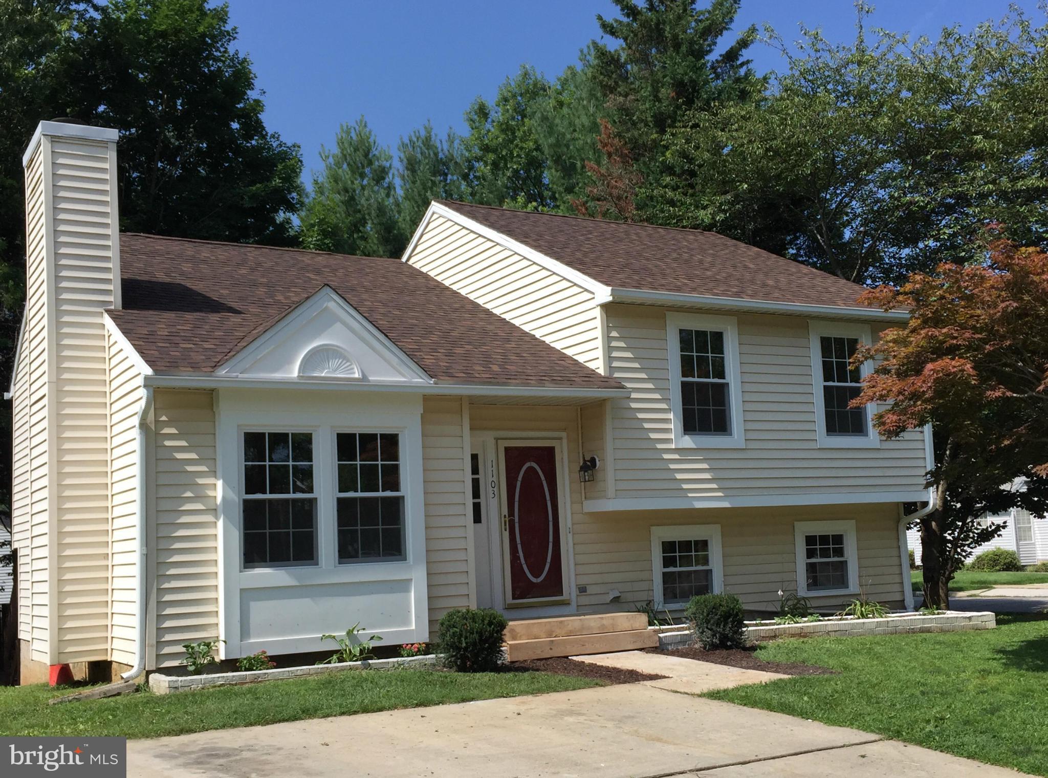 Amazing Renovation to this Lovely Split Level Home with 4 Bedrooms & 2 Full Baths, New kitchen with 42" cabinets, granite counters and SS appliances. Living room with Fireplace & hardwood floors, Formal Dining Room w/ Slider to 12x20 Deck, Rec Room with walk out to Patio & great space for hosting Summer BBQs!!, Nice Level Corner Lot on Cul-de-sac.