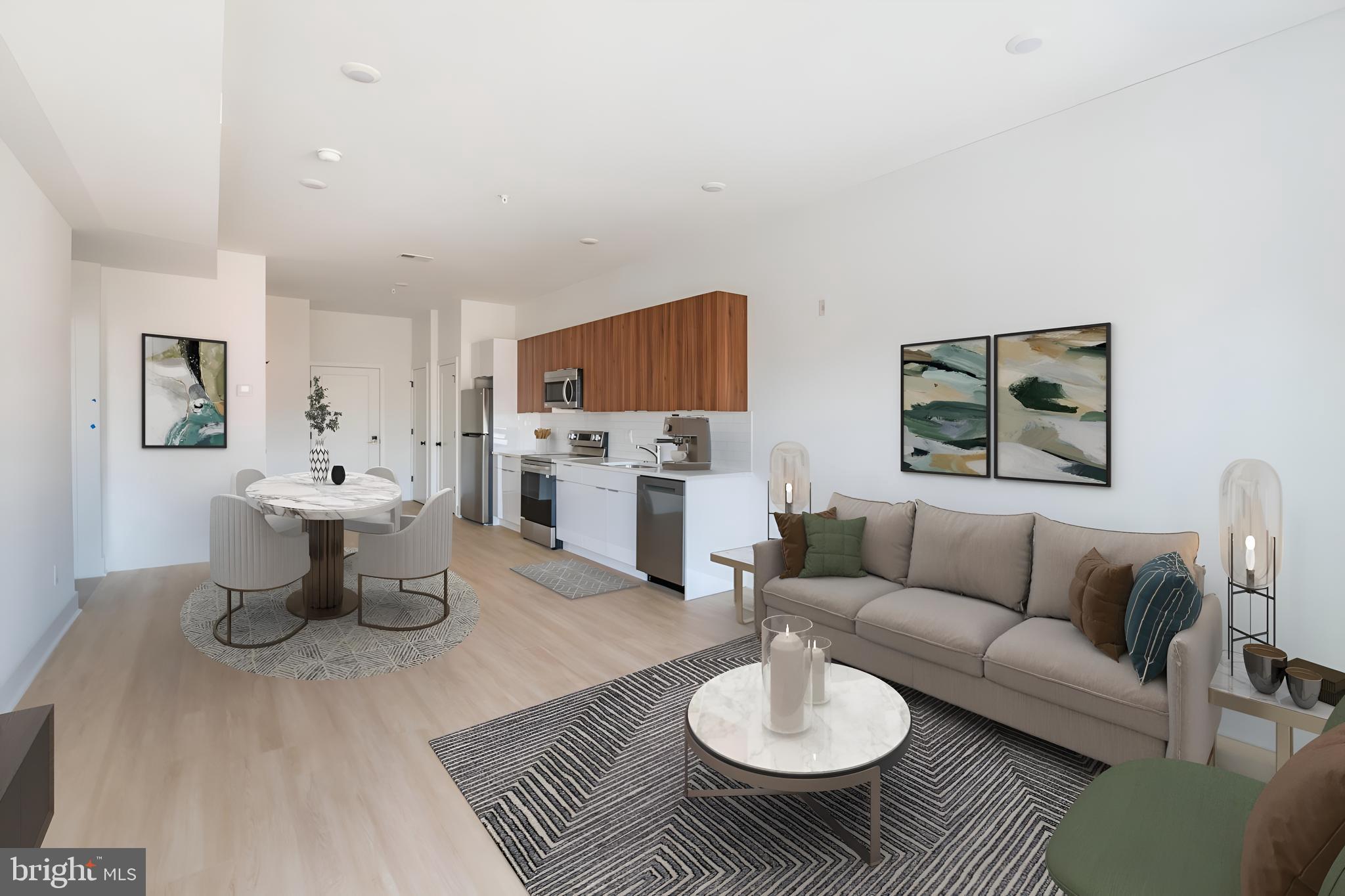*Available 10/1!*
Welcome to Nova Commons at 4200 Lancaster Ave in University City! This beautiful, brand-new building is located along the fast growing corridor of Lancaster Ave and features 15 beautiful residential units and first floor commercial space. Upon entering, you are welcomed with an abundance of natural light flowing through the windows in the open-concept kitchen and living space. The kitchen is equipped with plenty of countertop and cabinet space, modern subway tile backsplash, stainless steel appliances, and gorgeous hardwood flooring throughout. The generous living area hosts large windows, a private balcony, and plenty of space for your furniture or home office space. Bedrooms will comfortably fit a queen sized bed and offer plentiful closet space! The stunning bathrooms features white and gray marble tile in the tub/shower combo beautifully accenting the white and gray finishes throughout this space. The building also offers a secure mail & package area for tenants, bike storage, and keyless entry! Conveniently located to Drexel U and all University City has to offer as well as area highways and transit lines.
Lease Terms: Generally, 1st month, and 1 month security deposit due at, or prior to, lease signing. Other terms may be required by Landlord such as last month’s rent upfront. $65 application fee per applicant. electricity, gas (if applicable), cable/internet and $10/mo technology fee. Water is a flat monthly fee of $60. $25 service fee plus cost of the air filter will be charged quarterly for routine air filter replacement. Landlord Requirements: Applicants to make 3x the monthly rent in verifiable gross income, credit history to be considered, no evictions within the past 5 years, and must have a verifiable rental history with on-time rental payments. Exceptions to this criteria may exist under the law and will be considered. Cosigners will be considered.
*Price reflects the net effective rent after a 1-month credit is applied at $1,435/mo.
*Photos of similar unit. Finishes may vary.