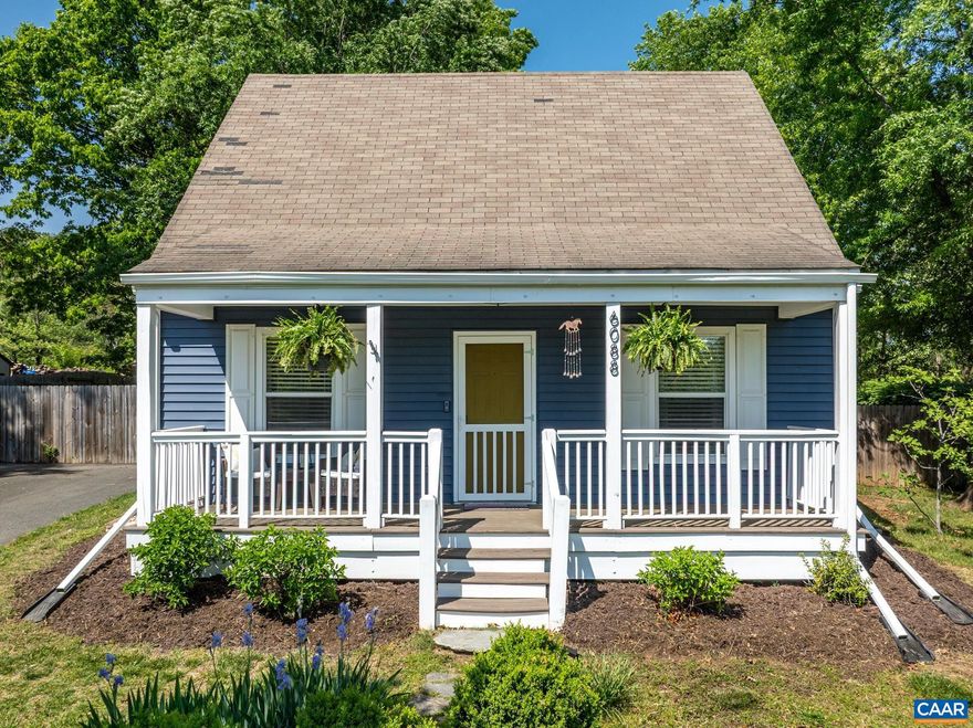 This affordable Crozet treasure won't disappoint! You'll be welcomed home by an inviting front porch that leads into bright living spaces inside. Standout features include main-level living with primary bedroom, bath and laundry on the 1st floor, updated finishes such as flooring, laundry and bath upgrades. Outdoor spaces include fully fenced back yard, garden space, deck, fire pit and a refreshing pool!  Located just over a mile to downtown Crozet, library, coffee shops, restaurants. Easy access to I64 and Rt. 250. The Crozet Crossing neighborhood is not only charming and friendly, but desirably convenient to everything Western Albemarle has to offer!,Solid Surface Counter,White Cabinets