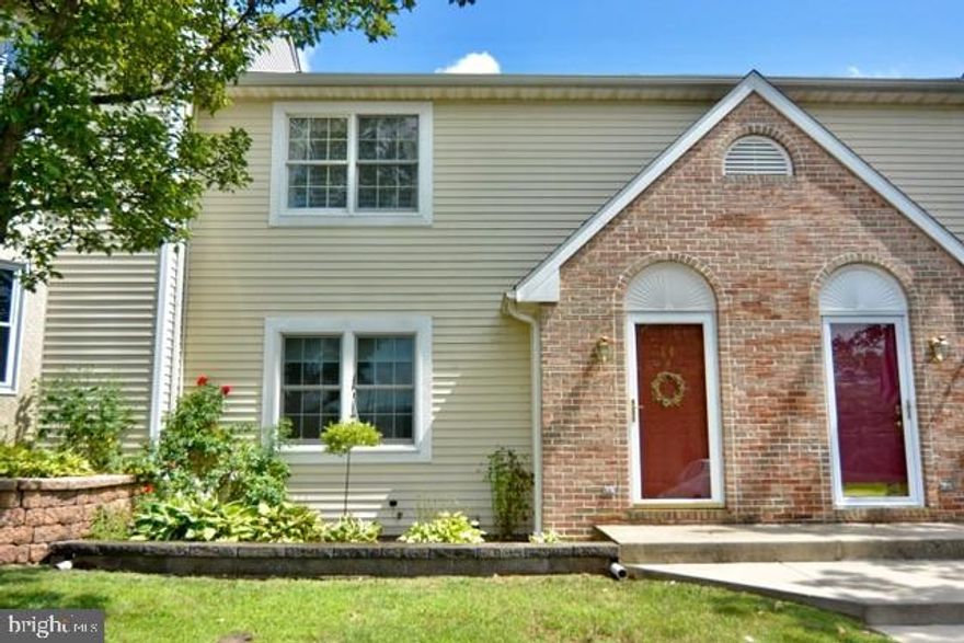 If you are tired of cutting the grass and shoveling snow, this lovely townhouse located in the Laurel Springs Community might be the home for you.  Entrance foyer leads you to a bright eat-in kitchen with pantry plus all appliances remaining.  Spacious dining room and living room with slider to a private deck looking onto a tree lined rear yard.  Powder room and closet complete the main level.  The second level offers master bedroom with closet and private bath.  This level also provides 2 other bedrooms and hall bath.  The spacious lower level features your laundry area plus extra space for office, exercise, etc.  Call today to schedule your tour of this move-in condition townhouse!