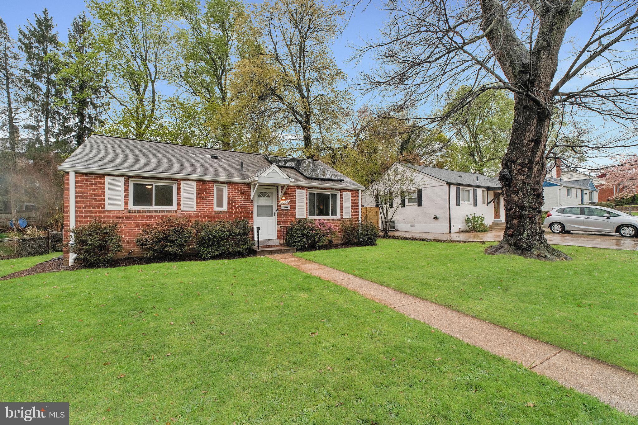 Welcome to this beautifully updated 3-bedroom, 1-bath home in one of Silver Spring’s most desirable and convenient neighborhoods—just 0.4 miles from both Wheaton and Forest Glen Metro stations. This rent-ready home features fresh paint, refinished hardwood floors, cozy carpeted bedrooms, and a kitchen with a stylish tile backsplash, updated appliances (including a new dishwasher), and a separate dining room. The ceramic-tiled bathroom is clean and timeless. Enjoy a fully fenced backyard with a large patio, vibrant landscaping, and a storage shed—perfect for outdoor relaxation. Eco-friendly systems include owned solar panels, a high-efficiency 17 SEER central A/C, and a tankless water heater. Nearby parks offer tennis, pickleball, basketball, soccer, and playgrounds. Pets allowed case-by-case with a deposit. Owner rental criteria: Net annual income of at least $85,500 and a minimum 700+ credit score. Available for immediate occupancy!