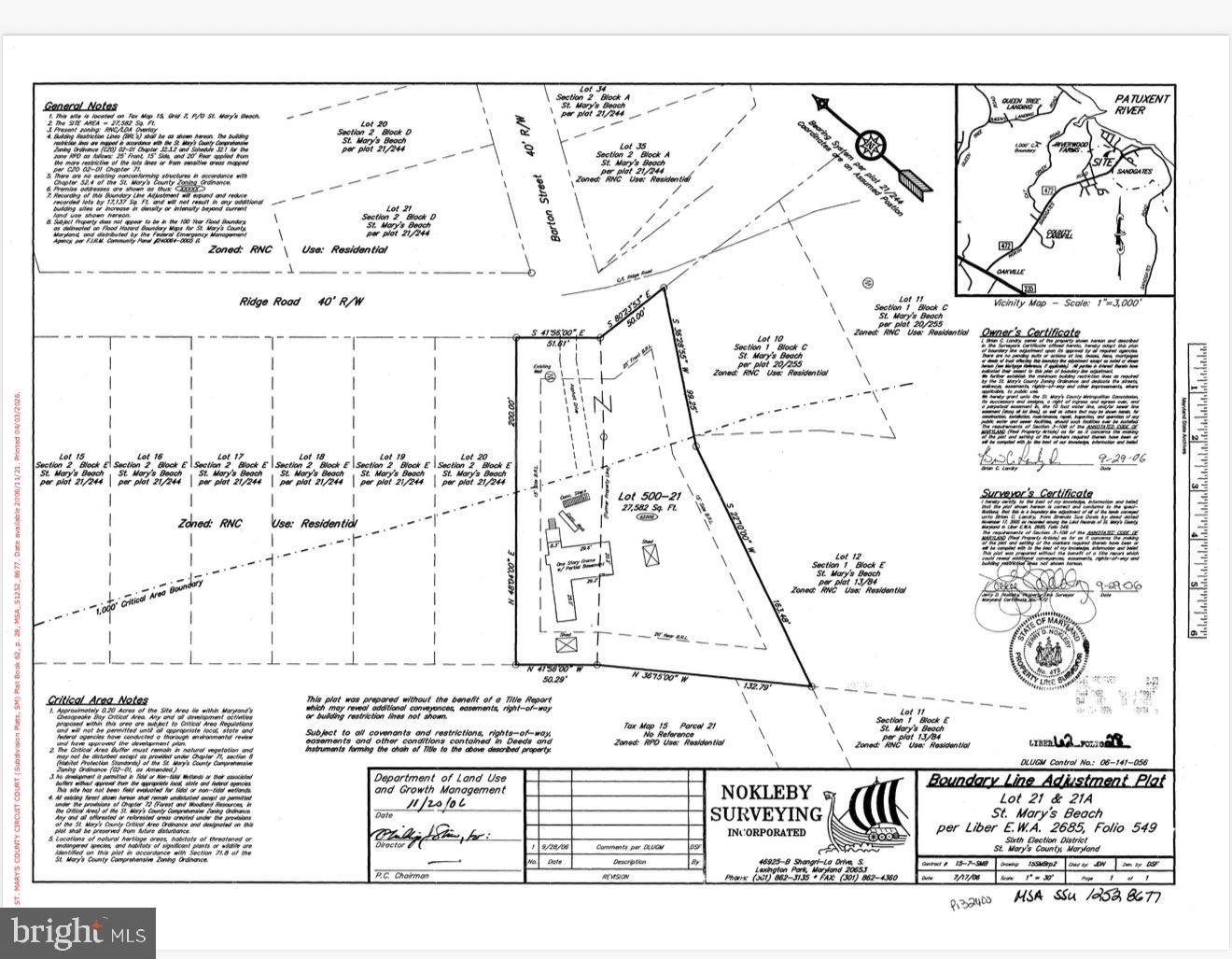ST. MARYS BEACH - Land