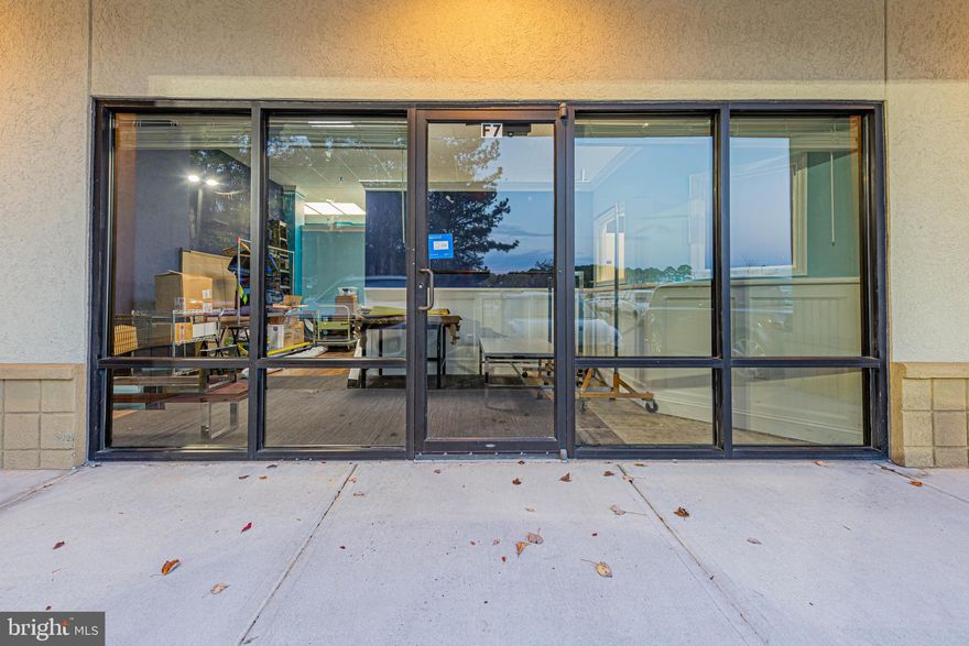 Retail/ Office shop located in West Ocean City for sale. Located in the Teal Marsh Shopping Center in West Ocean City. Quarter Fees Water Bill $50. Condo Fee $1425