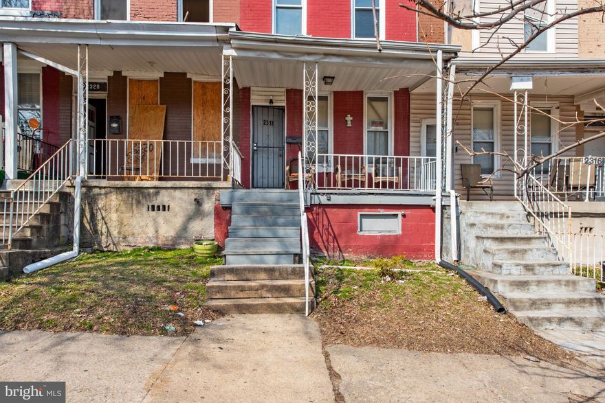 Exceptional Investment Opportunity in Baltimore - 5 row homes portfolio deal! This is one of 5 homes which is being sold! Four of five properties are tenant-occupied (one market tenant, three section-8 tenants). Portfolio Addresses Include: 220 N Luzerne Ave • 225 N Luzerne Ave •119 N Curley St • 2318 Sidney Ave • 2113 Sidney Ave.  Properties sold as-is, buyer responsible for verifying ground rent. Offers must include: proof of funds, EMD, and all seller-signed addenda included in Bright Documents. Rent roll available upon request. Video virtual tours are available in the Additional Media section (click camcorder icon next to bright documents icon). This rare portfolio of 5 row homes offers a compelling opportunity to secure a high-performing, CASH-FLOWING investment in the heart of Baltimore City. Generating a combined monthly rental income of $5,169.00, these income-producing properties are situated in established neighborhoods including Highlandtown, Westport, McElderry Park, and East Baltimore. The homes feature classic Baltimore architecture with 2 to 3 bedrooms and approximately 936 to 1,372 square feet of above-ground living space. Each property includes a basement and 4 out of 5 homes are tenant-occupied—three of which are three Section 8 rentals, ensuring regular inspections and consistent property maintenance. Conveniently located near local parks, restaurants, shopping, and major commuter routes such as I-95, I-895, and Route 40, these properties offer easy access to downtown Baltimore and surrounding areas.