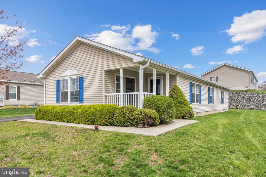 Welcome to 86 Westin Road!  This immaculate home in the sought after Douglass Village 55+ community offers modern living with numerous amenities.  This bright and airy home offers 3 bedrooms and 2 full bathrooms, living room, dining room and a flex room.  A dedicated laundry area/mud room off of the one car garage adds convenience to this one floor living.  Beautiful waterproof plank laminate flooring was just installed throughout the open concept living space for a modern aesthetic. Upon entering the home from your maintenance free deck/porch, you are welcomed into the spacious living room with a breakfast area and kitchen in view.  A cathedral ceiling and crown molding add to the beauty of this space.  Off to the left of the breakfast area is a bonus room that could be utilized as a den/formal dining room or sitting room - so many options!  Heading down the hallway you encounter two nice size bedrooms, a full hall bath, and the Primary suite at the end.  The Primary contains another full bathroom with a walk-in closet.   As a resident of Douglass Village, you will enjoy fantastic amenities, including a heated outdoor pool, clubhouse, fitness center, and a welcoming community. The association covers lawn care, common area maintenance, and membership to the clubhouse and pool. Inside the clubhouse, you will find a fitness center, library, game room, and banquet room.  New roof was installed in 2019.  Low maintenance living at its best!  Schedule your showing today!