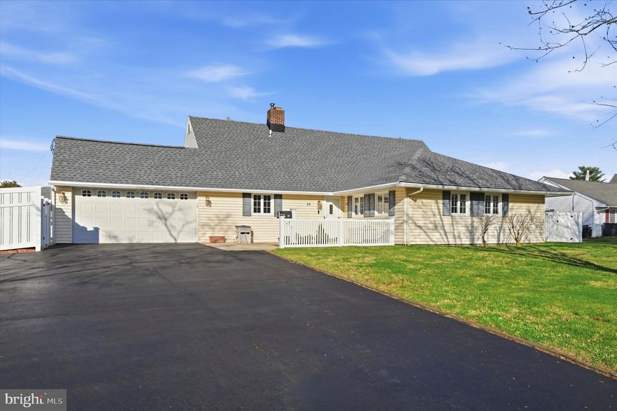 Showings begin on Sunday March 26, 2026.
Welcome to 28 Sycamore Rd, a beautifully maintained 5 bedroom, 3 bath Country Club model with a 2 car garage, nestled in the highly sought after Snowball Gate community. Located in Middletown Township within the acclaimed Neshaminy School District, this home offers the perfect blend of comfort, style, and convenience.
Step inside to a sun filled open floor plan that immediately feels welcoming. The remodeled kitchen is a chef’s delight, featuring upgraded wood cabinetry, pots and pans drawers, sleek stainless steel appliances, handsome granite countertops, undermount sink , separate coffee bar sink and laminate floors. A large granite peninsula flows seamlessly into the dining area and spacious living room, complete with a cozy wood burning fireplace. From here, a door leads to the expansive low maintenance deck with a retractable awning—ideal for summer gatherings—overlooking a generous backyard and an oversized shed with 60-amp electric service panel.
The main level also boasts an opulent, oversized owner’s suite with two walk in closets and a luxurious en suite bath offering custom built-in cabinetry and 5 foot long cultured marble sink top, a walk in shower with seat, and custom glass doors. An additional remodeled full bath and a second bedroom complete the first floor.
Upstairs, you’ll find three spacious bedrooms and another beautifully updated full bathroom, providing plenty of room for family, guests, or a home office.
This fantastic fuel-efficient home comes loaded with valuable upgrades, including Central Air, stylish plank flooring throughout the dining room, living room, primary bedroom and first floor additional bedroom, a 3 dimensional shingle roof, upgraded siding, high efficiency argon gas filled vinyl windows, Electric water heater,  an expanded driveway, and included window treatments. A one year First American Home Warranty adds peace of mind for the new owner.
The location is exceptional—close to fantastic shopping and dining, with easy access to Middletown Community Park, Core Creek Park, Route 1, I 95, I 295, the PA and NJ Turnpikes, and commuter rail stations to Philadelphia, New Jersey, and New York.
Move in ready and lovingly cared for, 28 Sycamore Rd is the perfect place to call home.