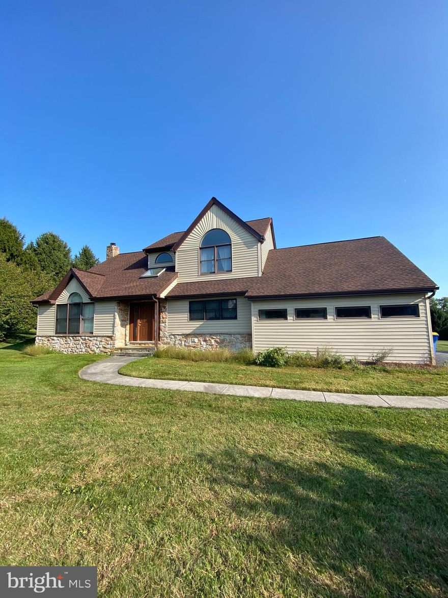 This beautiful contemporary home on an almost 1.5 acre level lot has so much to offer and is in the end of a cul de sac!   Location! Location! Location!  Close to 83  (at Shrewsbury) for commuting north or south, and a piece of paradise when home enjoying the serenity! Family suffered some unfortunate circumstances, so this home does need some cleaning, updating, paint, new flooring,  but for this price, it is a steal of a deal.  In good condition it would sell for in the vicinity of $375-$400K Featuring over 3500 square feet above grade and additional space finished (1000 + sq. ft.) and finish-able below grade,  Boasting vaulted ceilings, family room off kitchen with sliders to deck, master suite with walk in closet and jacuzzi, first floor laundry,  and inlaw quarters added in 2005 with its own entrance. SOLD AS IS.  Buyer must verify square footage.