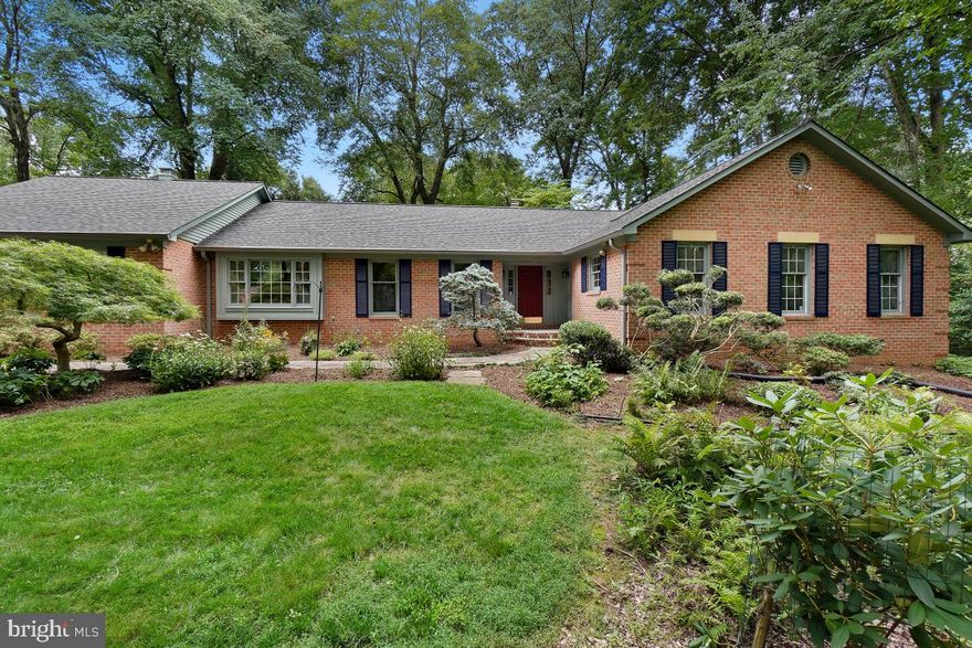 EXPANSIVE 4 - 5 bedroom, 3.5 bath rambler in Waples Mill Estates on a private .75 acre treed lot.  Almost 3,000 square feet on the main level alone.  COZY screened porch looks out over a fully fenced in portion of the yard for relaxation in the evenings.  Professionally landscaped, freshly painted, newly carpeted with a brand new lower level floor.  Open layout that retains a traditional feel and is perfect for entertaining and weekend get-togethers.  GORGEOUS hardwood floors and updated kitchen which boasts tons of cabinet and counter space for cooking.  Enjoy pickleball or your favorite game in the large side yard.   Large, two-car garage.  Roof replaced in 2022 and house has a radon mitigation system.  Great location, yet quiet and private.