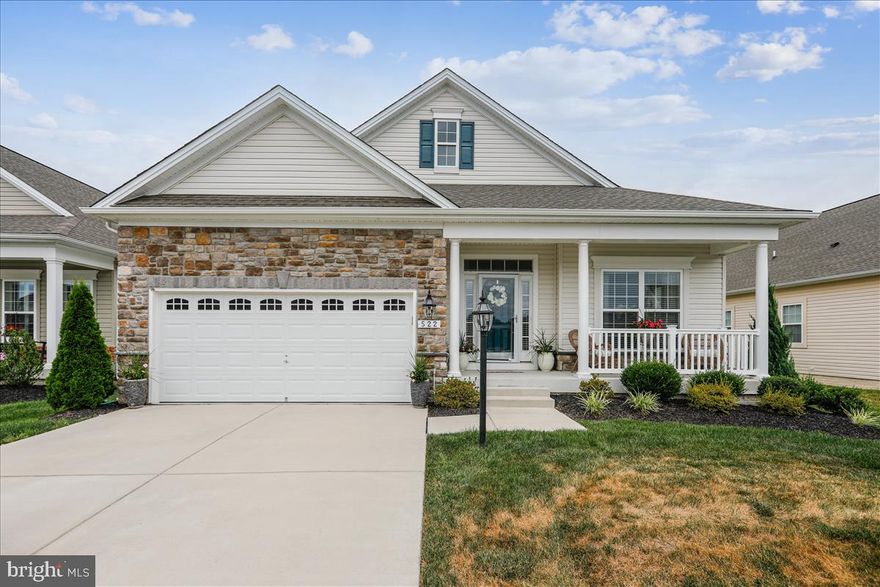 This beautiful Lennar Augusta Model is absolutely immaculate, move-in ready and features the "Gold" Builder Package Inclusions!  The list of features is too numerous to add here but let me share the highlights! Maintenance free vinyl siding with stone front, 5" wide plank hand scraped hardwood flooring,  covered rear porch, crown molding,  vaulted ceiling in Primary bedroom with luxury spa bath, vinyl Low-E windows,  Raised Panel Staggered Maple Cabinets with crown molding, Brazilian Granite countertops, Lennox High Efficiency Heating and Cooling, 65 gallon water heater and so much more!  Beauty and Quality throughout! Don't Build! Why Wait!