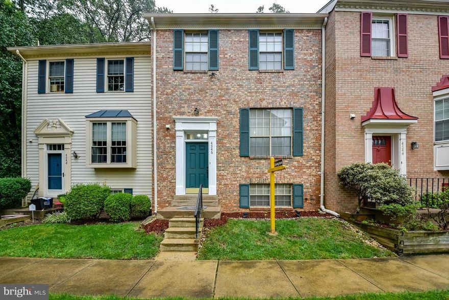 Meticulously maintained townhouse w great commuter location! Tons of privacy, relax on the back deck or even on the lower level built in benches. Fenced yard backs to trees! Plenty of guest parking. All bathrooms are brand new- 2 large master bedrooms upstairs w addtl closet space, stone fireplace in basement, w a bedroom and walk-out entry. New roof, HVAC, fixtures, hot water heater and more!