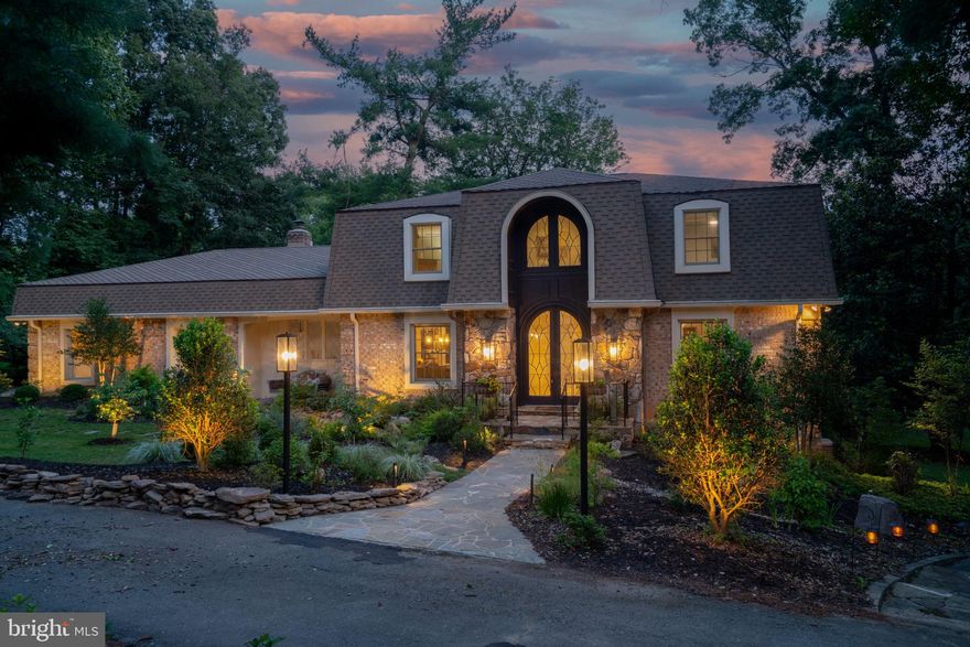 LOOKING for a COMPLETELY renovated craftsman style home on almost 3 ac. in the highly sought after region in Great Falls? Welcome home! This UNIQUE home is privately situated in a lovely area of other lovely Estate homes. 
The 3300 sq ft home boasts  4  spacious bedrooms (potential for a 5th first floor bedroom currently a home office), 4 (one first floor, one bottom floor & 2 top floor) full baths, hardwood floors, pantry,  eat in kitchen with high end NEW energy star appliances  & outdoor access to your deck overlooking the back yard, central home vacuum, formal dining room w/french doors, living room w/built in bookshelves & fireplace for cozy nights, family room, home office w/ FIOS internet, arched doorways, gorgeous arched wood front doors, finished bottom level (great for inlaws or guest) along with a wood fireplace, kitchenette, bedroom & full bath w/walkout level private access, 2 car garage w/Tesla EV charger, Koi pond with waterfall, & beautiful landscaping all around complete w/lighting! Outside the home you have a horseshoe driveway, cleared back yard with NEW board/no climb dog fencing, storage shed  & ready for a small barn with a few ponies should you desire!
 Don't miss this rare offering in this sought after neighborhood! Location offers nearby TRAIL access (biking, pet friendly, running),  shopping, fine dining, TOP rated schools, & super convenient to DC for commuters & Airport....NO HOA!! 

NOW ACCEPTING SHOWINGTIME APPOINTMENTS for any time slot!