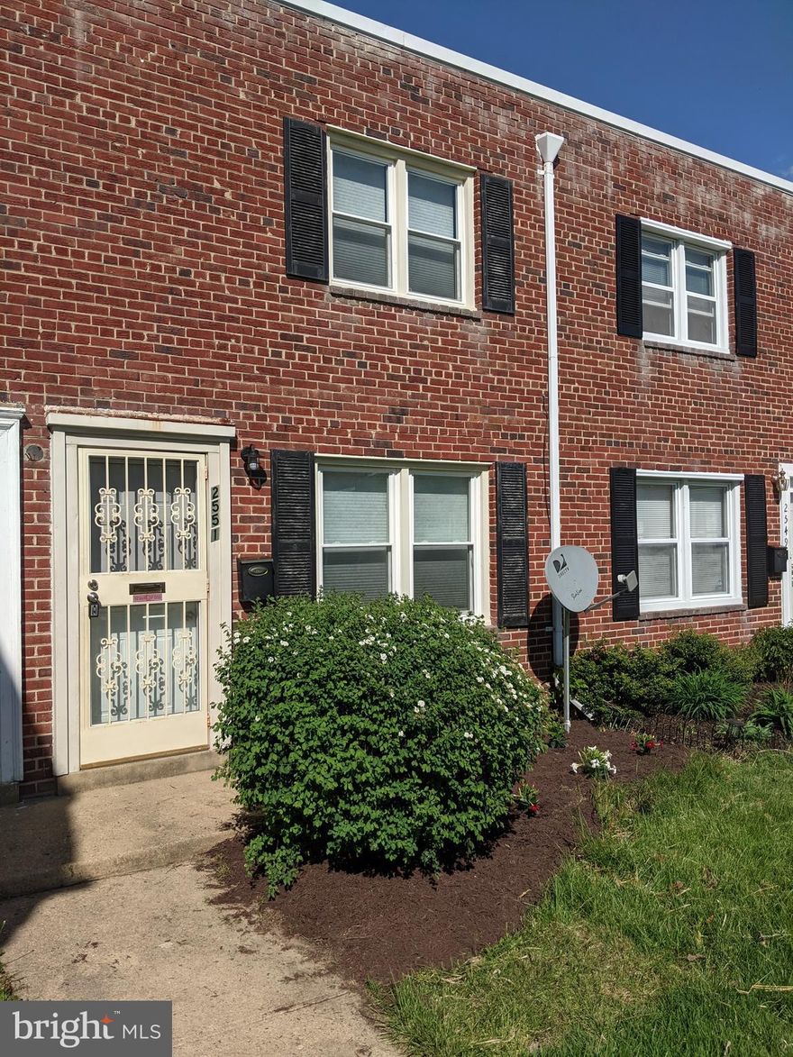 Beautifully renovated townhome available immediately!  Freshly painted, new flooring, and  stainless steel appliances.  Quiet neighborhood, but close to shopping and restaurants.  Washer/dryer in unit. 2 unassigned parking spaces.  Water included in the rent.  2 year minimum lease.  Sorry, no pets and no smoking.  Requirements are: 640 minimum credit score,  $56,000 gross annual income and good rental history.