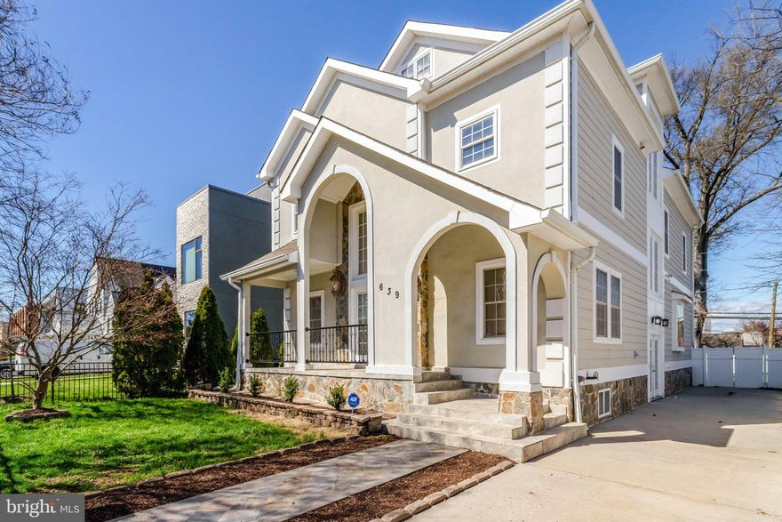 Welcome home to 639 23rd Street S, an expansive home with 7 bedrooms, five and one-half baths with thoughtful updates, secure off-street parking, just minutes from Washington DC, Amazon HQ2, and National Landing. 

Step into the home through a welcoming foyer and immediately experience the scale and natural light that define the entire space. The entryway is framed by formal living and dining rooms on either side which provide an ideal setting for both everyday living and entertaining. The main level continues into an open living space with a kitchen, breakfast nook, and large family room. With direct access to the backyard, this level is ideal for indoor-outdoor living, whether hosting or relaxing. 

The upper levels feature 6 well-sized bedrooms, including a spacious primary suite with a balcony for morning coffee or tea and an en-suite bath. Additional bedrooms offer versatility for guest rooms, home offices, or creative space, while maintaining privacy and comfort. 

Walk down to the basement which includes a bedroom, bath, media room, and large recreation space. With two entrances and a wet bar, the basement makes an ideal in-law, au pair suite, or amazing bonus space. 

A rare combination of size (over 5,000 finished sq feet!), location, and potential, this is a home you will not want to miss.