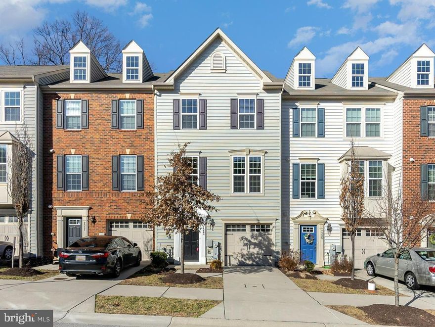 Very well maintained one car garage 3 level townhome in Howard Sqaure.  New  hardwood flooring in living room and LVP on bedrooms,  step and recreation area(2023).  3 Bedroom 2.5 bath one car garage townhome built in 2015.  9' ceilings on main and upper level.  42" maple cabinets with granite counters and islaand. 
 Laundry room is in upper floor (bedroom level).  Landlord is looking for strong income and credit reference.  Great location close to I-95, Rt. 100 and shoppings. Available now.