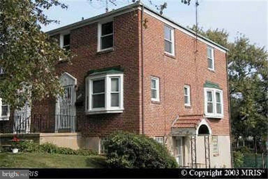 Very nice all brick corner house. Upgraded electric. New replacement windows. Basement has outside entrance Rec Room, security windows and flush. All appliances included. Hardwood floors under carpet.