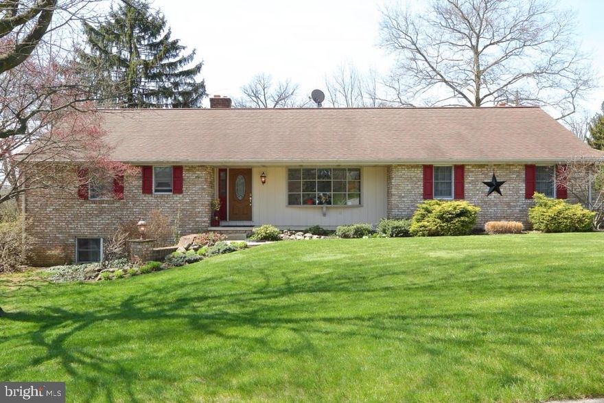 You won't want to miss this well maintained ranch home in Manheim Township. This is a beautiful home situated perfectly close to many amenities, yet so quiet and private.  Main level has 3 bedrooms, 2.5 baths, laundry room, family room with fireplace, dining and living rooms.  This home's lower level is currently used as a profitable Airbnb. Great side business opportunity or even can be used as inlaw quarters. Lower level has a private entrance, 1-2 bedrooms, a private bathroom, fireplace, and a large family room. Beautiful yard and neighborhood! (https://www.airbnb.com/rooms/2513904?preview).
