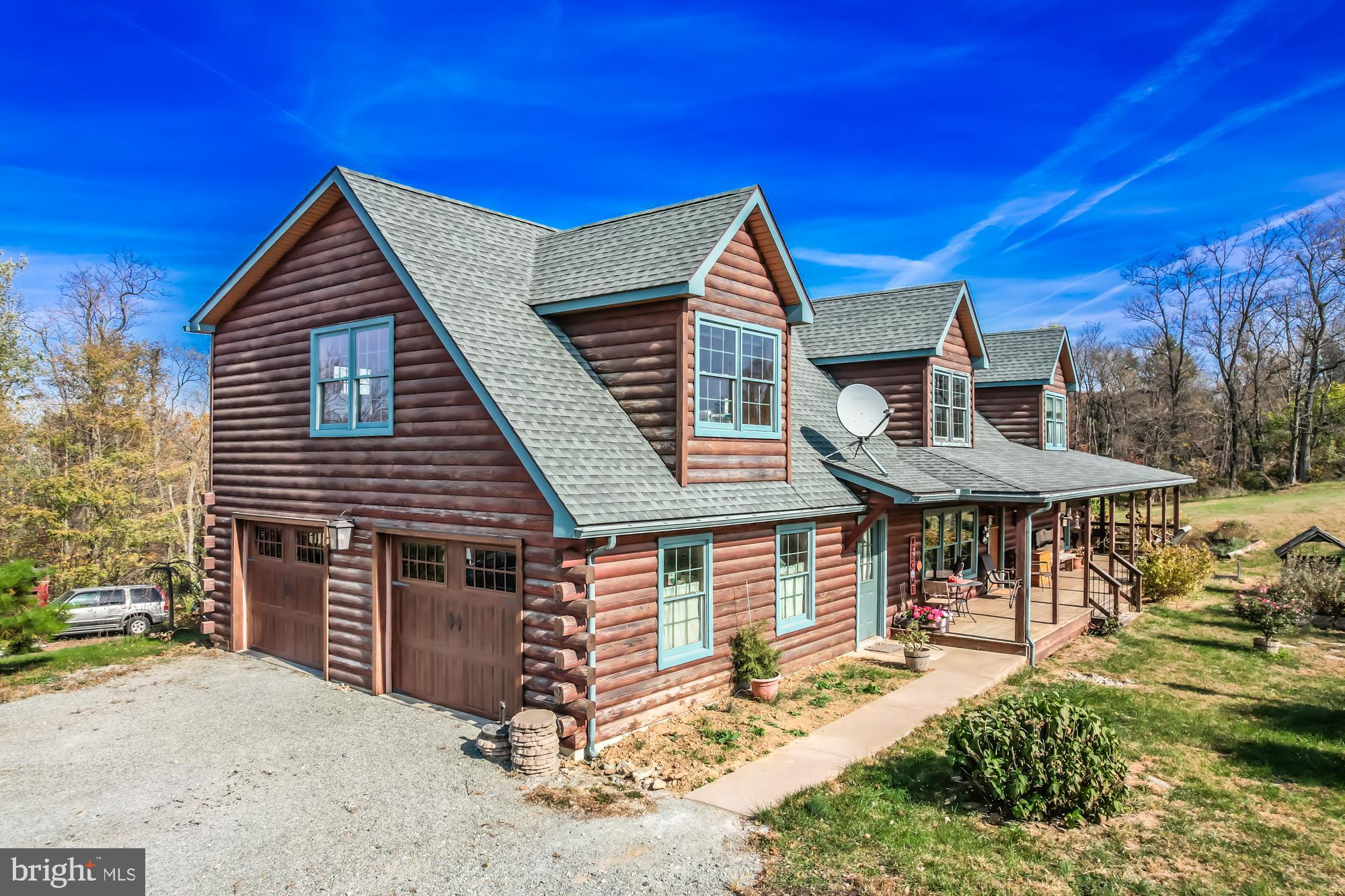 The seller is motived . New price and new terms. Here’s your chance to buy an amazing home, on 24.59 picturesque acres, complete with a 60’x120’ two-story bank barn, a second 30’x50’ barn, all in the ultimate country setting. Half of the acreage is tillable and half is a combination of woods, meadows, and a stream.
Enter the custom log cabin home from your wrap-around porch which surrounds the home. Upon entering, you’ll notice the vaulted ceiling in the living room and the circa 1810 vintage fireplace mantel with a variety of barn wood and beams from local barns. The living room, breakfast area, foyer, and kitchen are open to each other.
Attention to detail and tasteful selections are the themes of the open kitchen with custom cabinets, an elevated dishwasher, an oversized basin sink, soapstone counter tops, a large center island, luxury vinyl flooring, a breakfast area, a wooded view, and deck access through French doors.
The first floor also features the main bedroom with an en-suite bathroom with wood walls. There is also a large laundry room filled with storage completes the first floor.
Above this level is an expansive loft for your favorite activities. There are also two additional bedrooms and a hall bath. The other side of the second floor has a very large room, with wood walls, plenty of natural light, and a back staircase to the garage. It’s currently used as an office and it could also be another bedroom, a game room, or a media room.
Need more room? You’ll find it in the walk-out basement which runs the length of the house and has high ceilings. It features a fully finished bathroom, and the rest of it is ready to be finished.
There is also an oversized, attached two-car garage with electric heat. The house runs on geothermal heat and you just pay the electric to power the hot air. The home and barns have poured concrete foundations. The larger bank barn has a separate office with electric heat along with self-filling water bowls for the animals, full electricity, and a 15’ x 120’ covered roof in the front. There are various fenced areas as well.
Make your appointment today to see this peaceful oasis with massive improvements, a newer home, and substantial and well-built outbuildings.
Seller will rent the property back. Life Estate- great investment for someone wanting to buy in today's market and live in t the property in the Future.
The new owner can use the land and barns expect where the Alpaca business is located.
Seller is offering special financing. Please ask Listing agent for details.
Agent approves showings.
Two lot MLS ID PALA2059544 and PALA2059548 can be purchased outside of this transaction together or separately and not included in this price.
the