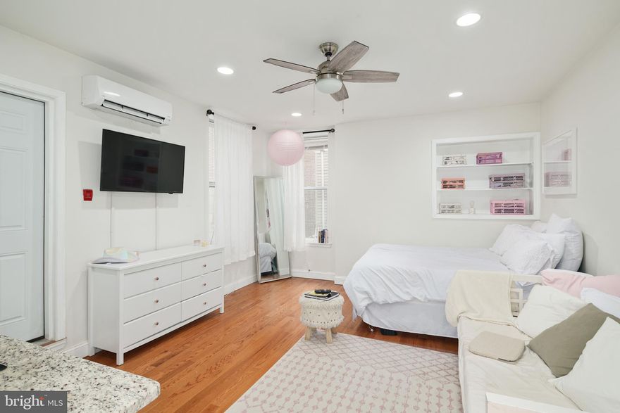 VIDEO TOUR OF THE UNIT AVAILABLE! PLEASE INQUIRE FOR IT! AMAZING studio apartment in the desirable Washington Square West neighborhood! Beautifully updated with open concept kitchen and hardwood floors throughout. Tons of natural light and closet space! Steps from shopping, dining, Center City, and public transportation. Excellent condition!! A perfect sized space and ready for you to make this place your own -- it will not last! Available starting 06/05/24. Central air and heat controllable inside the unit make the space comfortable all year round!! Again don't wait long, it will not last at this price!  First month, last month, and one month security deposit due prior to move-in. Landlord is charging a $60 monthly fee for water. Tenant is also responsible for Electricity.  $39.99 application fee per applicant.