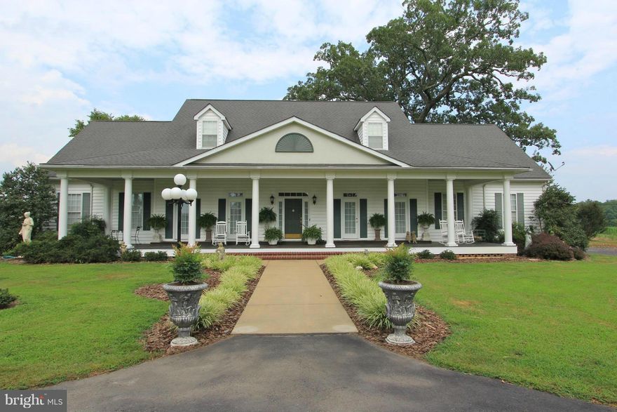 Gracious Plantation Style, home nestled on 1.18 acre lot, close to the Town of Culpeper. This Custom Southern Living design offers the perfect blend of traditional spaces and open convenience. Front porch 65' X 10', screened in porch 35' X 10', Climate controlled storage space inside the home (approx 417 sq ft) and approx.366 sq ft of other inside storage Two zoned heating system. On a paved road.