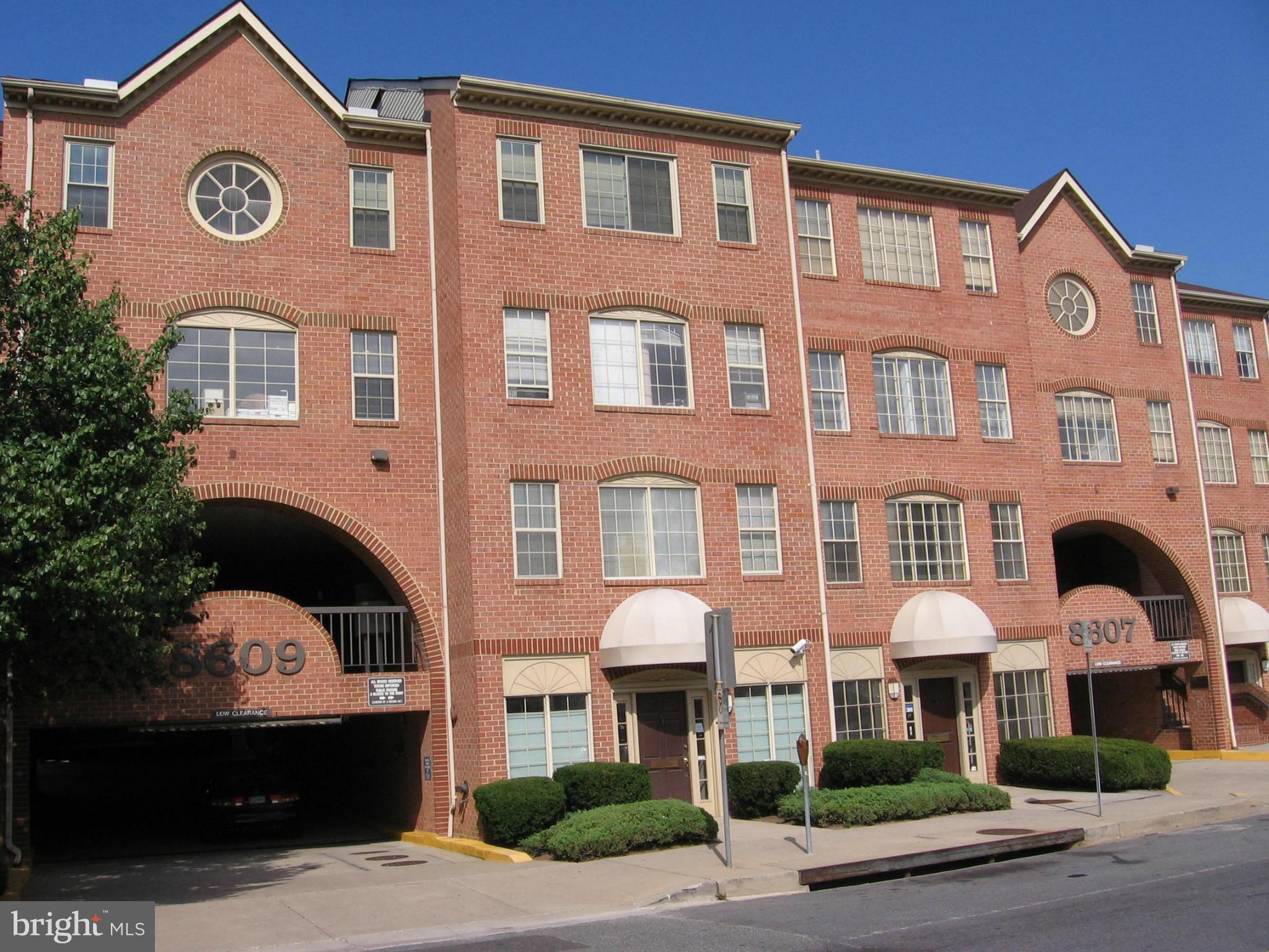This unit has a very efficient layout and good natural light from the front and back operable windows. This unit is divided up into 3 offices, a large conference room, reception-waiting room, kitchenette with sink, HVAC and a half bathroom. All offices and the conference room have pocket doors. There is crown and chair molding & carpet floors. It has it’s own separate heat pump allowing tenant 24/7 control over climate. The space has an attractive appearance! The complex has two new elevators, which allows for ADA access. Occupant is allowed signage on the directory signs located as you enter the complex near the two stairways and both elevators and a brass sign on the unit door. CR zoning permits a wide variety of office and service uses.
PARKING: Includes 1 parking space in the building.
LEASE PRICE: