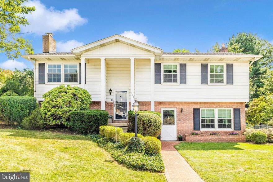 Spacious split-foyer home featuring 4 bedrooms and 3 full bathrooms. Enjoy hardwood floors on the main level, a beautifully updated kitchen with granite countertops and stainless steel appliances, and a dining room that opens to a large deck overlooking the backyard. The lower level offers a cozy den with a fireplace, an additional family room with a wood-burning stove, and a walkout to the fully fenced backyard.  An oversized detached garage with electricity provides plenty of extra space for  hobbies or storage. Nestled on a quiet street and located within the sought-after Middletown school district.