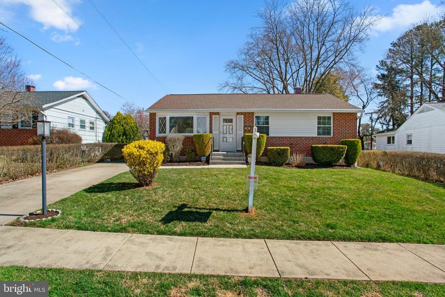 Welcome to this beautifully maintained brick front rancher situated on a level, fully fenced quarter-acre lot. Step inside to find new flooring and fresh paint on the main level, featuring 3 bedrooms and 1 full bath and 2 half baths. The spacious, light-filled glass sunroom addition is perfect for relaxing or entertaining!

You'll love the updated kitchen appliances, complete with a charming bay window that brings in plenty of natural light. The cozy living room also features a bay window, adding to the bright and open feel.

The fully finished lower level includes a bar area, laundry, plenty of storage, and an additional half bath. Plus, enjoy easy outdoor access with a walkout basement. Additional updates include a newer roof, HVAC system, and basement waterproofing for peace of mind. This home is owned by the origingal owner who took metiuclous care of the home.

This home offers comfort, space, and modern updates—don’t miss your opportunity to make it yours!