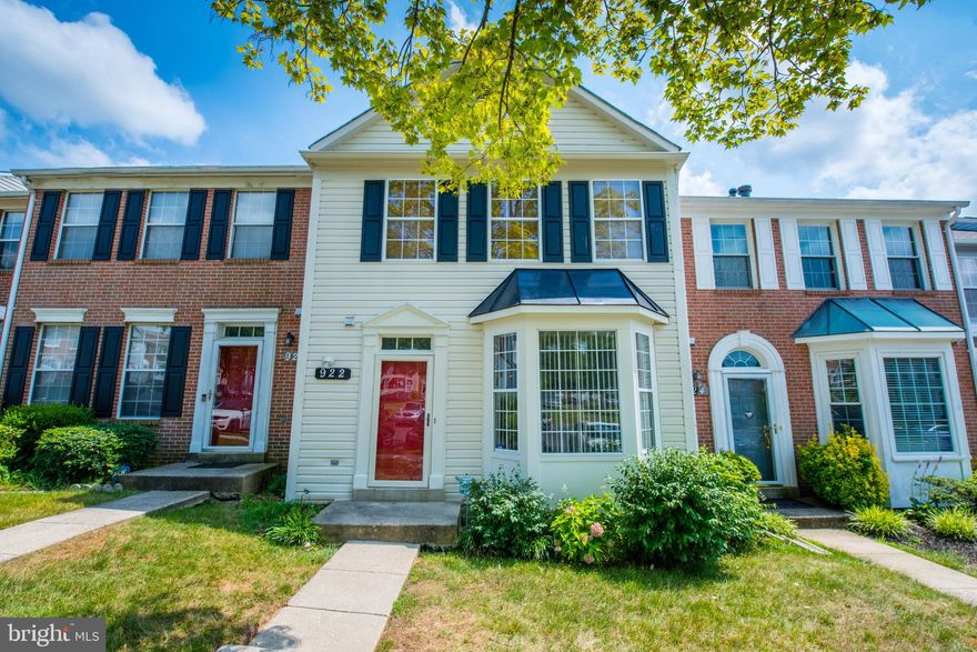 Fabulous 3 level town home with 3 bedrooms and 3.5 baths. Recently replaced roof and HVAC system.  Spacious living room with large bay window lets in lots of natural sunlight.  Lovely  kitchen with granite counter tops, sliding door opens up to wood deck.   Fully finished lower level includes large family/recreation room with cozy wood burning fireplace, full bath, and lots of storage space.  Walk out from basement to fenced backyard. Enjoy the nearby jogging/walking trail and stunning lake view.  Two assigned parking spaces and ample visitor's parking.  Close to major commuter routes.   Just minutes away from public transportation, shopping and entertainment.You will not be disappointed in this wonderfully maintained, move in ready home!  All offers with pre-approval letters are due by Friday, July 24th at 7pm.