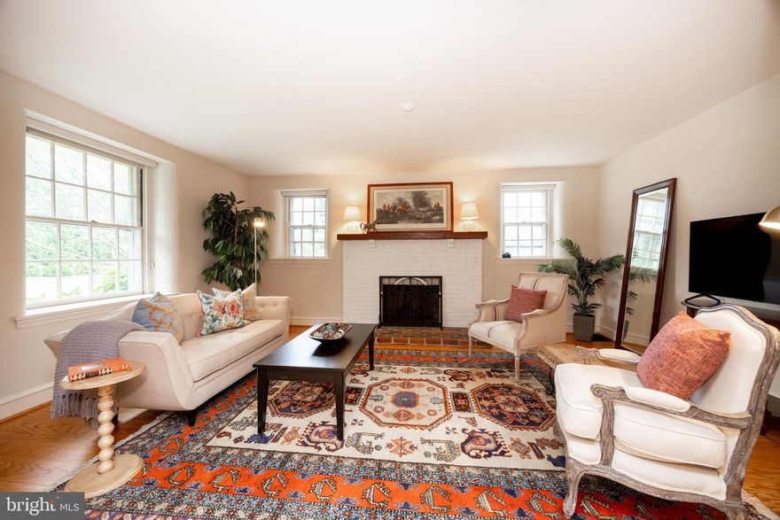 ‘Totally’ Handsome c1937 East Bradford Stone Colonial on a Private Lane, Nestled in a Mature Landscape and a stone’s throw to West Chester Boro! Elegant Proportions AND a Comfortable Spacious Living Space! 3000Sqft  4/5Bedrooms  3.1Baths  .83acres  Awesome Architecturals: Wide Window Sills, 9ft Ceilings, Warm Hardwoods, Spindled Staircase, Copper Gutters & Downspouts, Graceful Curved Walls & Arched Nooks, come discover more… Main Level: Portico Entry, Foyer, Living Room: Wood Burning Fireplace, Dining Room: French Doors open out to the Sun Room (my ‘fav’) & Entry to the Pool Patio/Terrace, Light Bright Kitchen: Breakfast Nook & Covered Porch, Back Hall: Powder Room & Pantry Closets, Office/Bedroom5 w/EnSuite Bath, Laundry Room.  Upper Level:  Primary Bedroom 18X14 & Classic EnSuite Bath, 3Additional Bedrooms, Hall Bath, BIG Walk-up Attic w/lots of Head Room.  Full Basement, 2CAR Garage Vintage Cosmetics  Good Bones So many Porches & Terraces to enjoy your morning ‘cuppa’ & evening Cocktails!