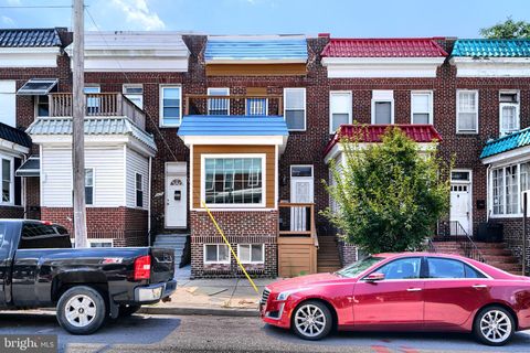 Townhouse For Sale - 2623 E Biddle Street<br/> Baltimore City County, BALTIMORE, MD 21213