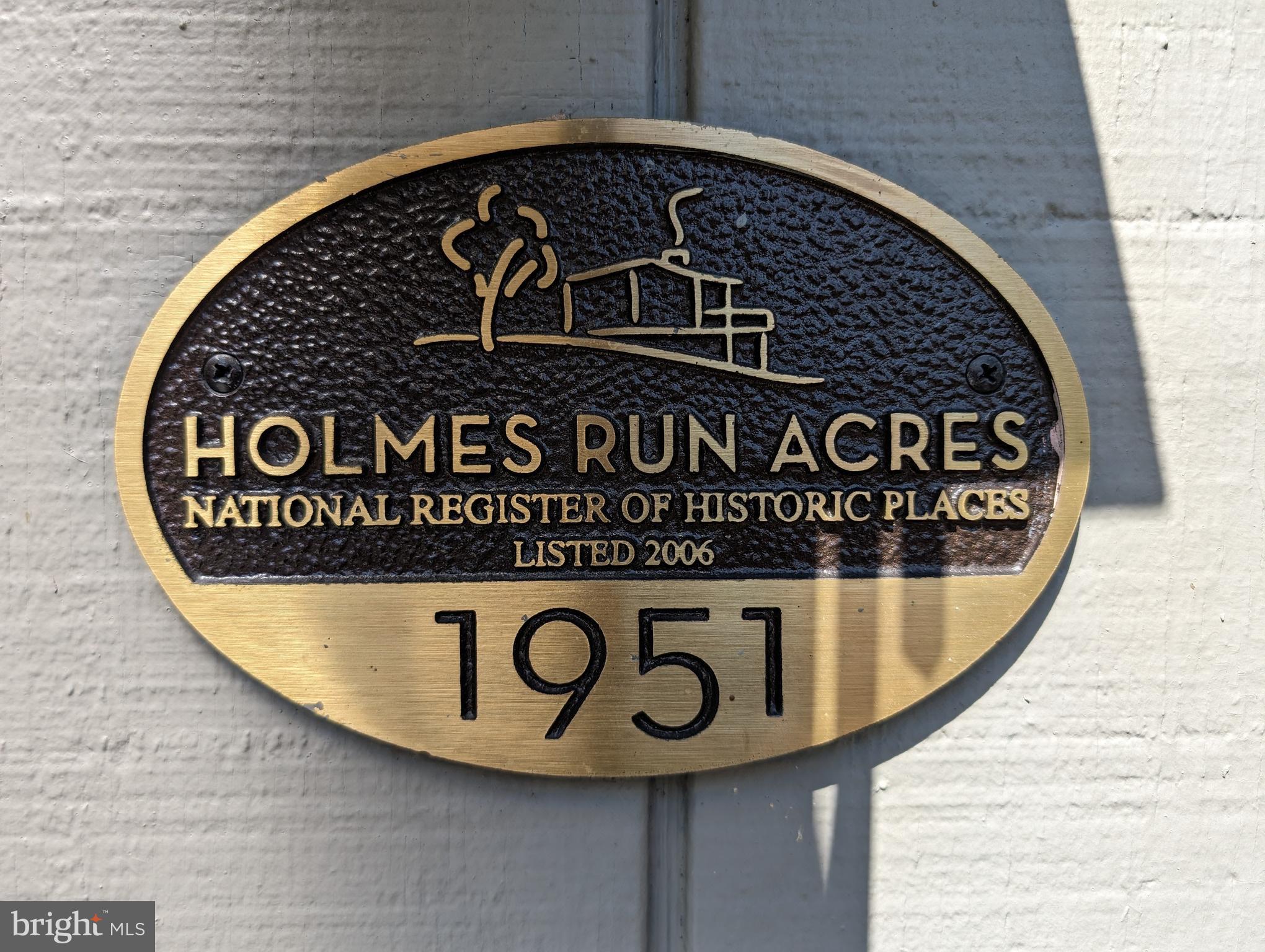 HOLMES RUN ACRES - Residential
