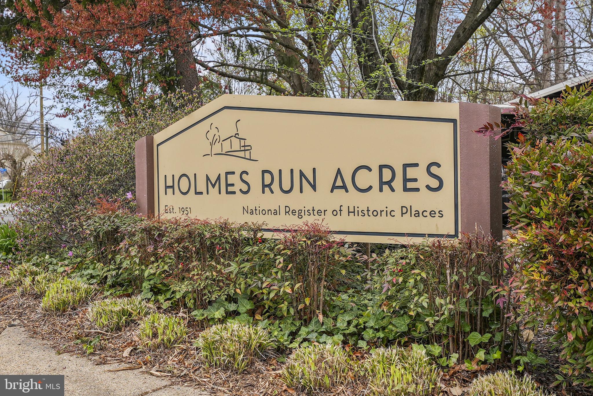 HOLMES RUN ACRES - Residential