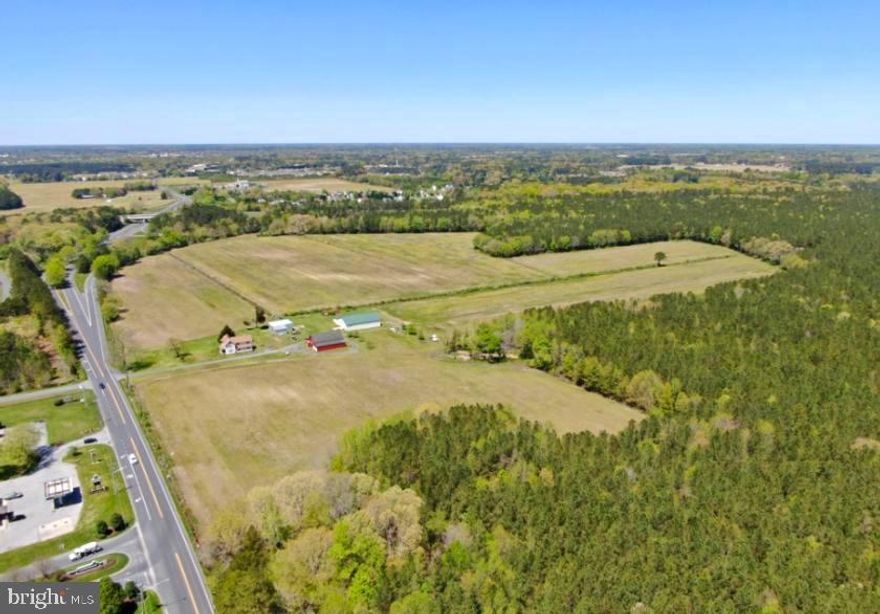 Prime Development Opportunity!!! 125+ acres of cleared land zoned R20, which allows for low density residential development.  Located just minutes from Tidal Health Peninsula Regional Hospital and Salisbury University, as well as only 30 miles from Ocean City, this property is situated in close proximity to the Rt.13 Salisbury Bypass which provides easy access to major shopping and dining districts throughout Salisbury and the Eastern Shore region. Surrounded by residential developments both completed and in progress.

DO NOT ENTER THE PROPERTY WITHOUT SELLER'S AGENT OR OWNER PRESENT. DO NOT SHOW BARNS OR HOUSE WITHOUT OWNER PRESENT. Security cameras in use on the property.