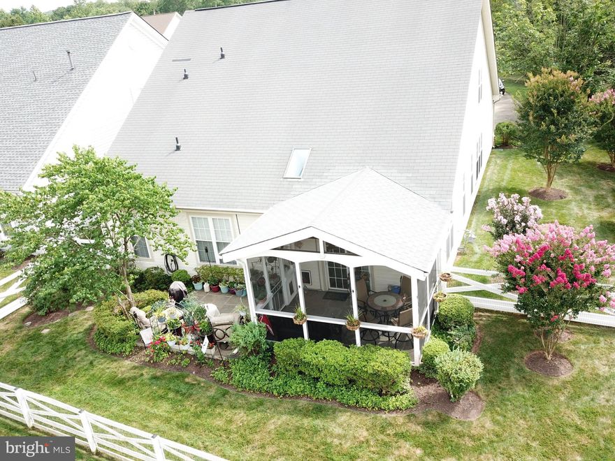 THIS IS YOUR LUCKY DAY!  This gorgeous home's contract fell through due to personal reasons by the buyer.   Come see one of the top sought after homes in Heritage Hunt.  Great open concept.  Vaulted ceilings with 3 bedrooms and 3 bathrooms + Office/Library.  Exquisite Office/Library Retreat give working from home a new meaning.  The office/library  leads out to a beautiful screened in porch  and large fenced in  backyard!   New lighting and ceiling fans throughout home. Open kitchen is great for entertaining with granite countertops, ceramic flooring and eat in kitchen.  The 3rd bedroom is tucked away on the second floor with its own bath, and loft which is over looking the 2 story living room.   Vaulted ceilings on the main level make this home light and bright. Private pipe-stem and screened in back porch for relaxing and taking in the fresh air and fragrant flowering trees and shrubs.  Master bedroom is on the main floor,  and the vaulted ceilings add to this gorgeous layout.  It  has a dual sink bathroom and 2 walk-in closets. This home is updated with new flooring and lighting throughout. When you walk in the front door, you'll immediately love the openness and custom woodwork.  This great lot and location within Heritage Hunt won't last long.  HOA covers tv, internet and phone as well as indoor/outdoor pools, courts, and work out room.  Laundry room on the main floor is a plus with added storage and a utility sink. There is a one time fee $3720 capitalization fee for new owners due at closing. At least one person must be 55+ living in the home.