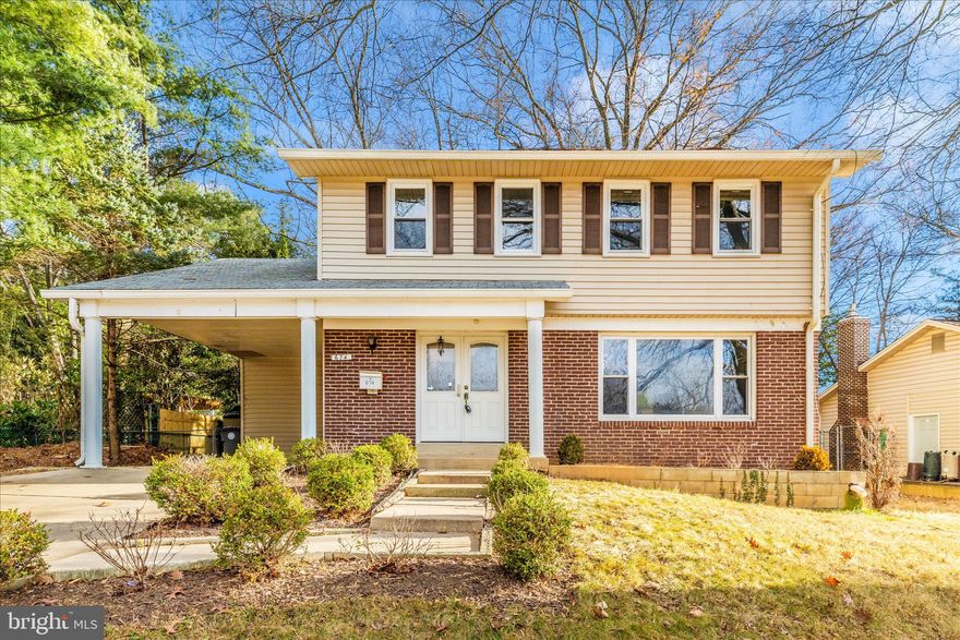 5BR 3.5BA Beautiful, sun-filled home in the highly sought-after College Gardens community in Rockville offering nearly 2,700 sq ft of space. Interior highlights include modern trim work, renovated bathrooms recessed lighting, warm wood floors, and luxury marble flooring. The main level features an open-concept living and dining area, an updated eat-in kitchen with granite countertops, and a generous family room with a fireplace and direct access to the backyard. A convenient powder room completes this level. Upstairs offers spacious bedrooms, including a primary suite with an updated full bath. The fully finished basement provides additional flexibility with a large rec room, full bath, bedroom, and a bonus den/office/gym, ideal for guests or work-from-home needs. Outside, enjoy a partially fenced backyard with a storage shed, concrete patio with pergola, and plenty of space for gardening. An oversized carport and driveway provide multiple parking options, with ample street parking available. 0.23 AC lot. 3-4 year old HVAC. Prime neighborhood location just off Rockville Pike (355). Directly across from College Gardens Park and College Gardens Elementary School, with Anderson Park and Woodley Gardens Park nearby. Close to shopping centers, Rockville Metro, MARC Train, and Rockville Town Center. Only one block to Bus #45 and moments from Montgomery College. Highly rated schools! No HOA. Property is professionally staged.